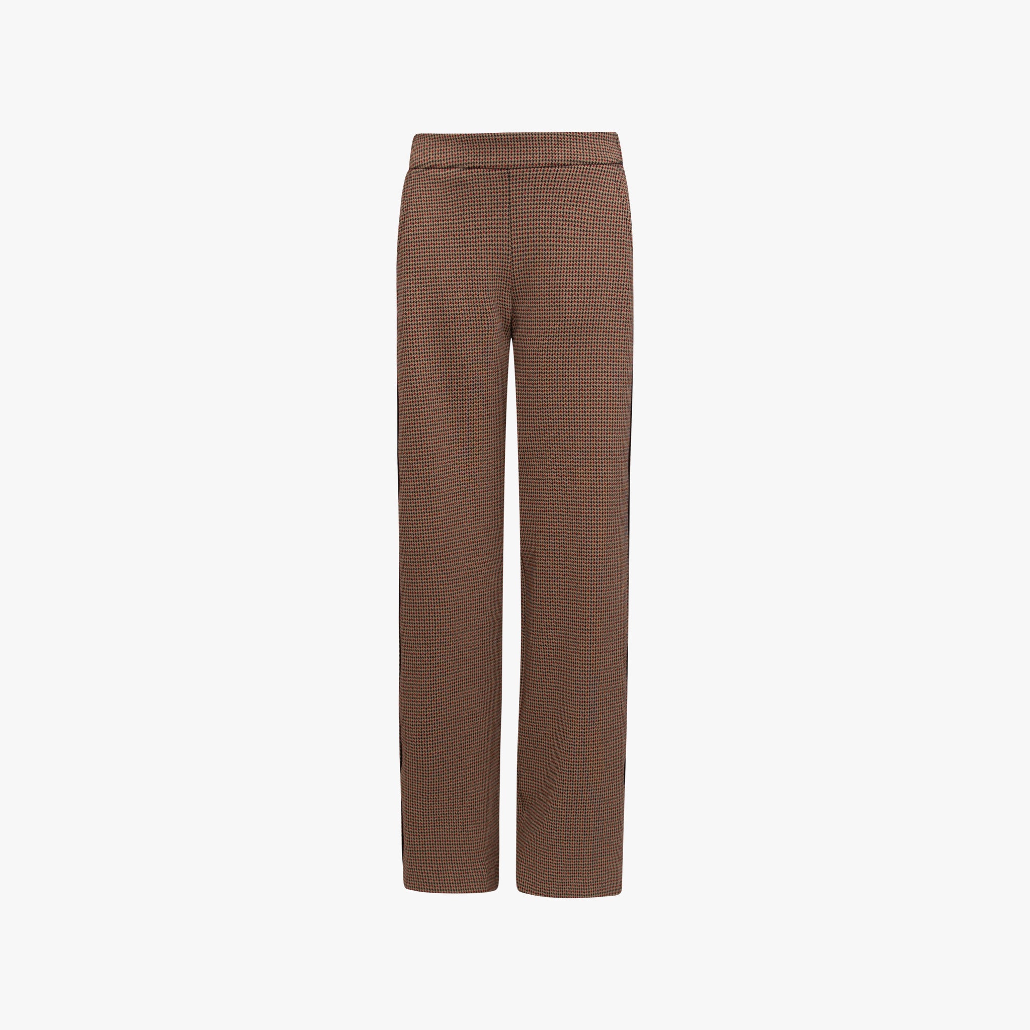 Hose Tweedoptik | braun-beige