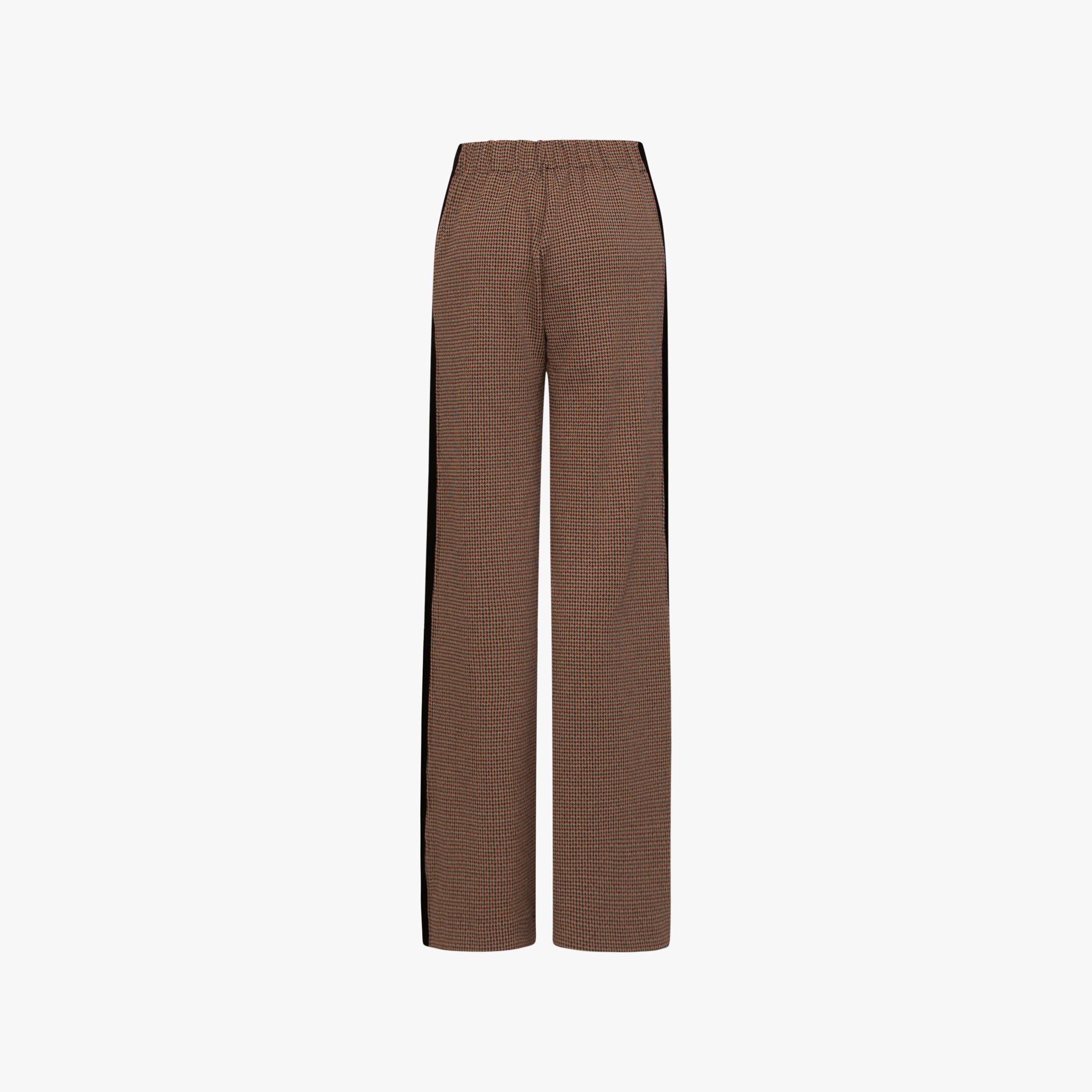 Hose Tweedoptik | braun-beige