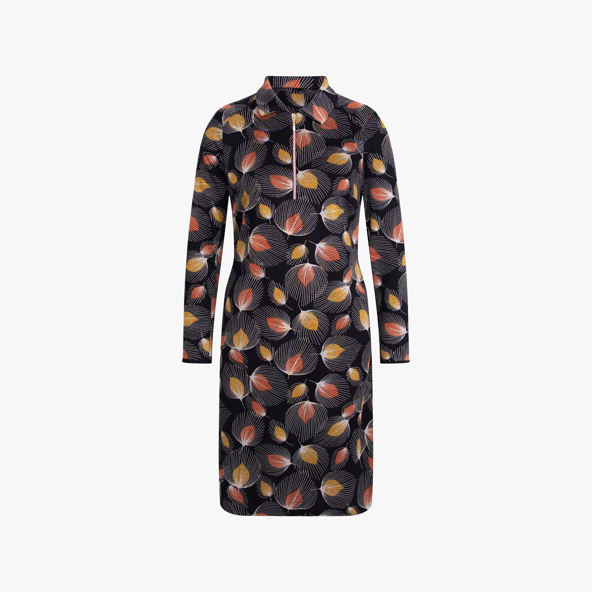 Jerseykleid Zip | multicolor