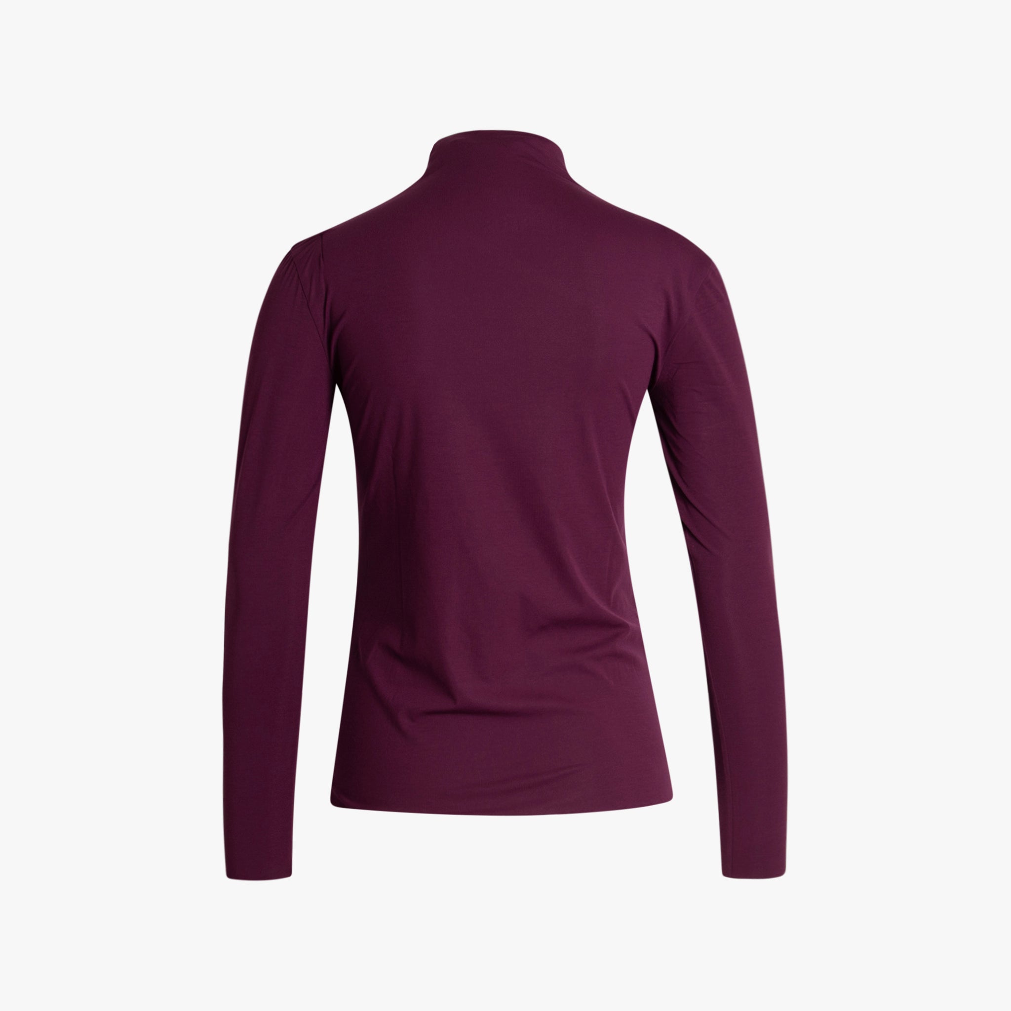 Turtle Neck Shirt | bordeaux