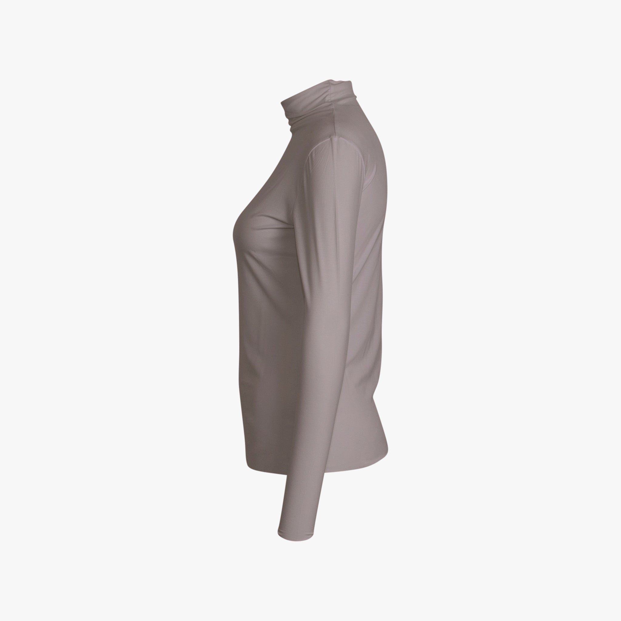 Turtle Neck Shirt | weiß