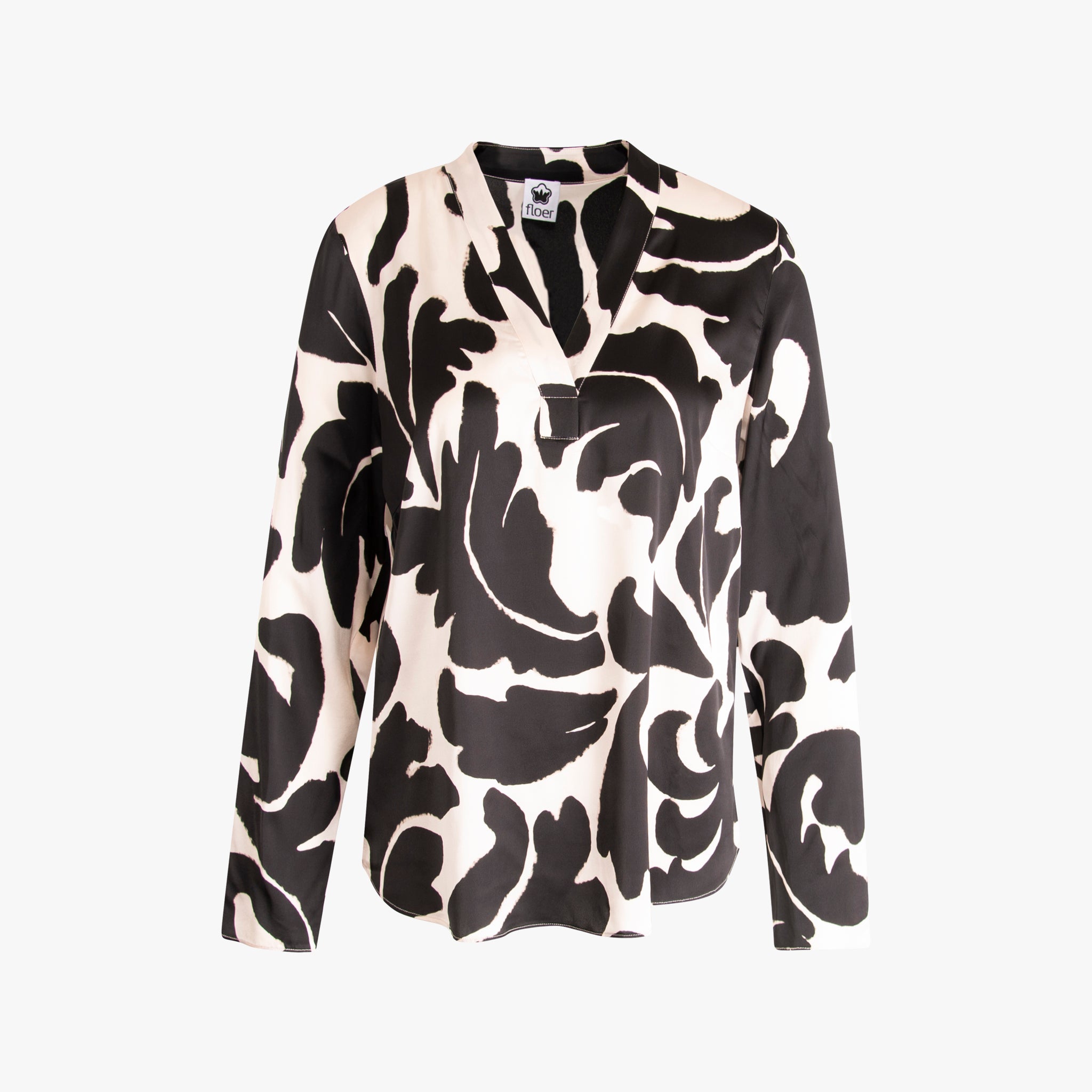 1/1 Bluse Seidenmix
