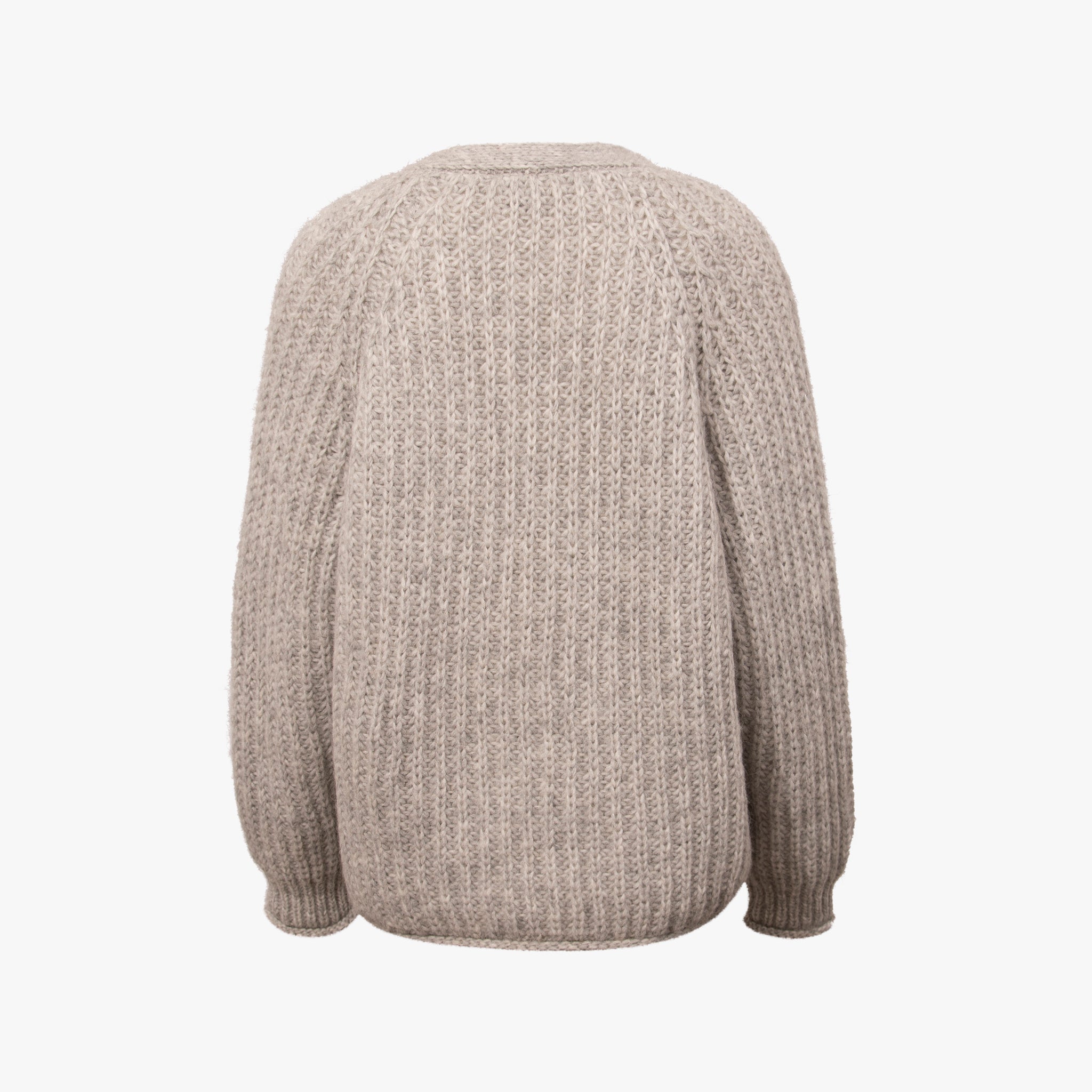 Cardigan kurz | hellgrau
