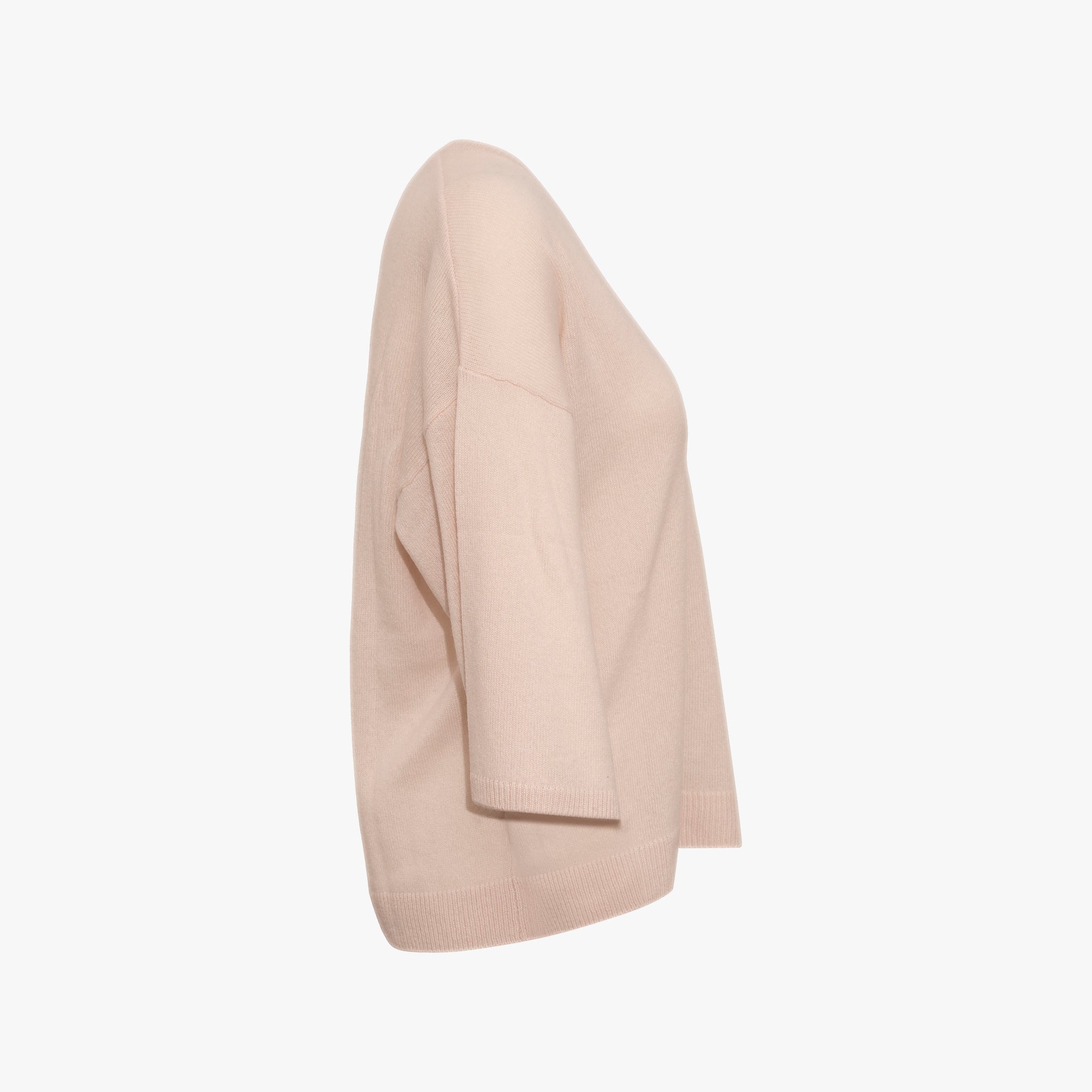 V-Pullover Cashmere | creme