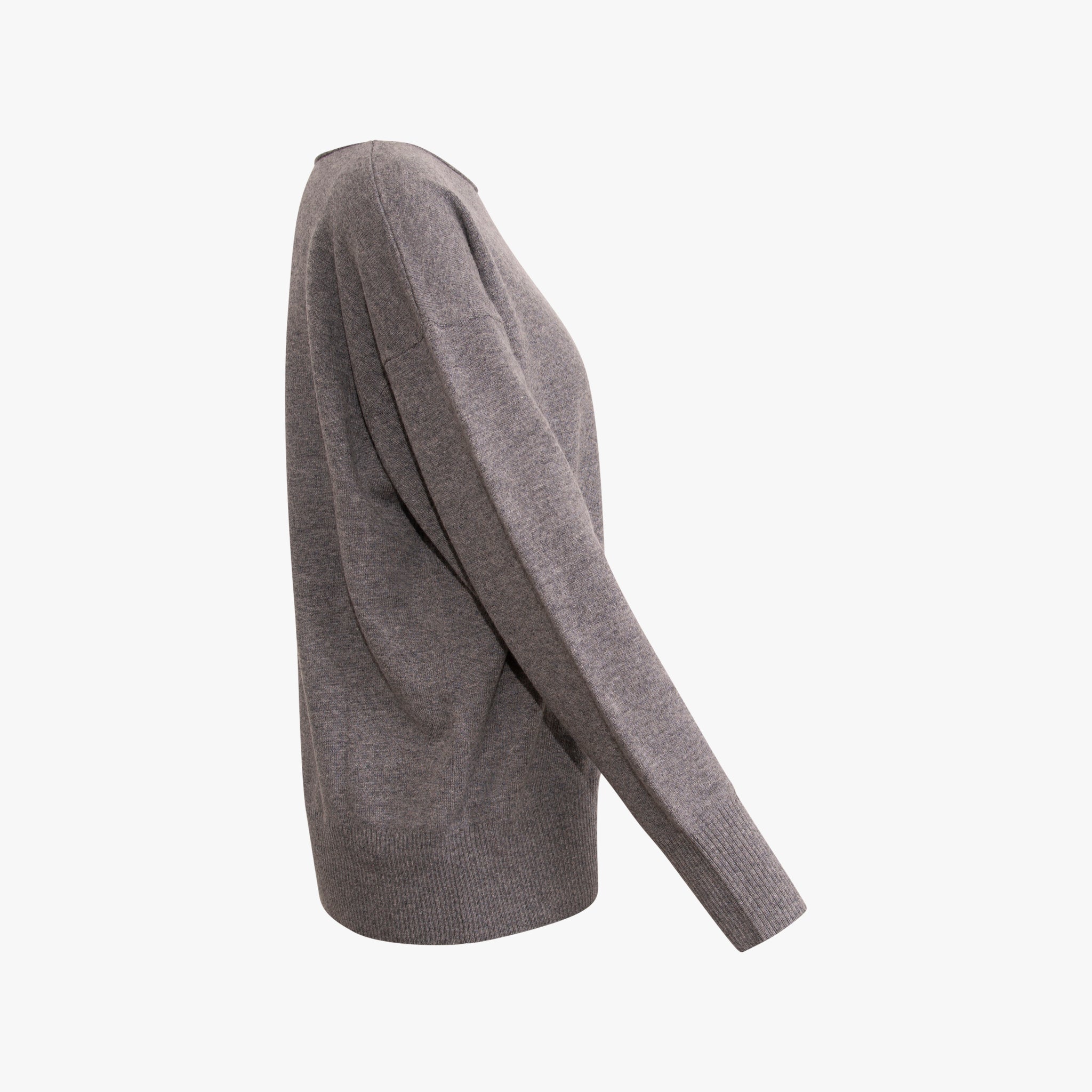 RH-Pulli Basic Cashmere | grau