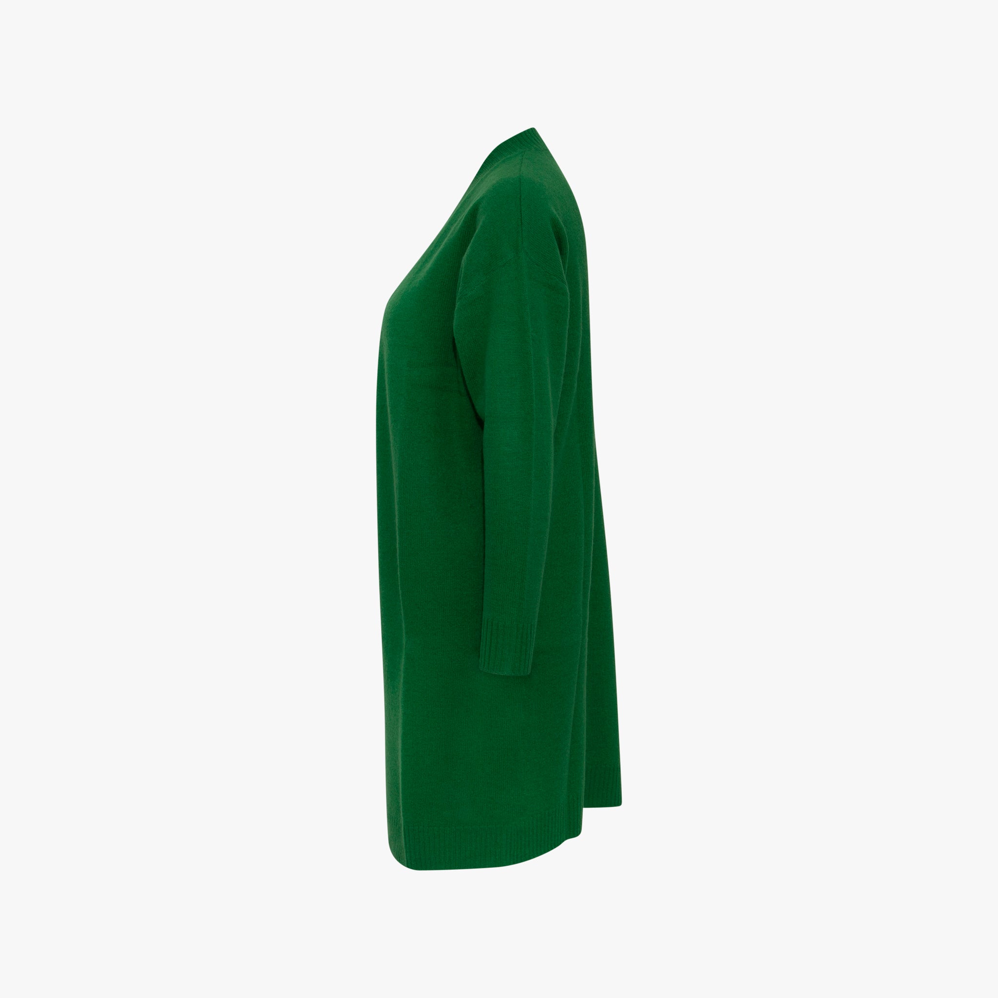 Cardigan Midi Cashmere | gras