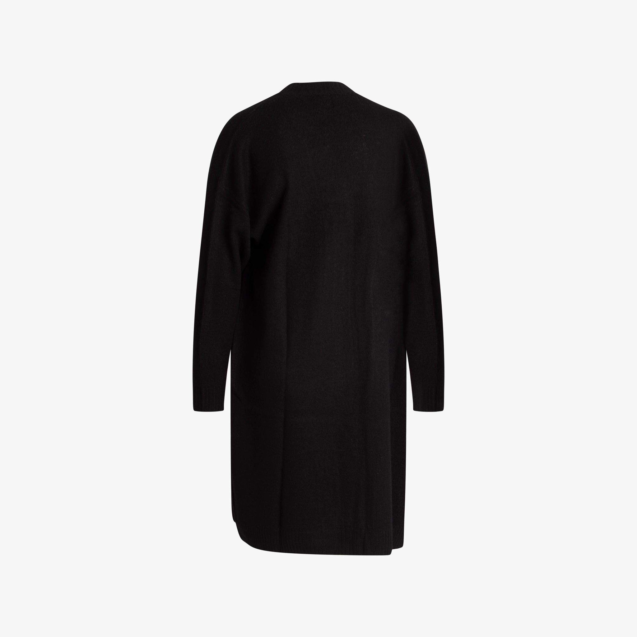 Cardigan Midi Cashmere | schwarz