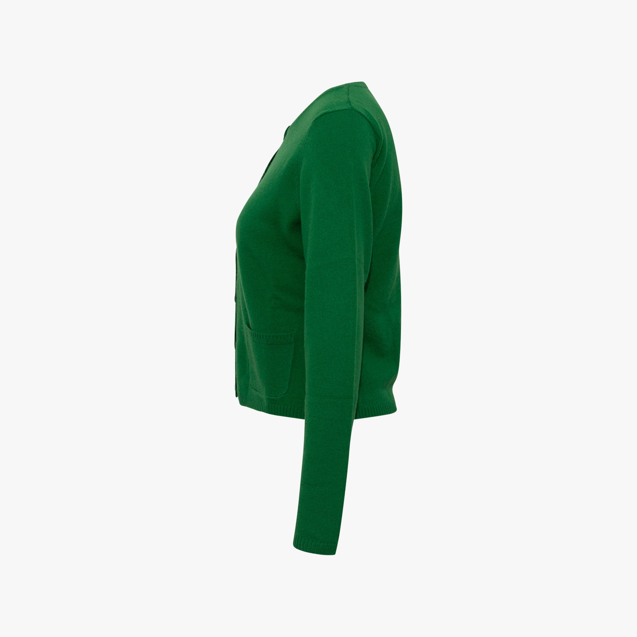 Cashmere-Jacke | gras