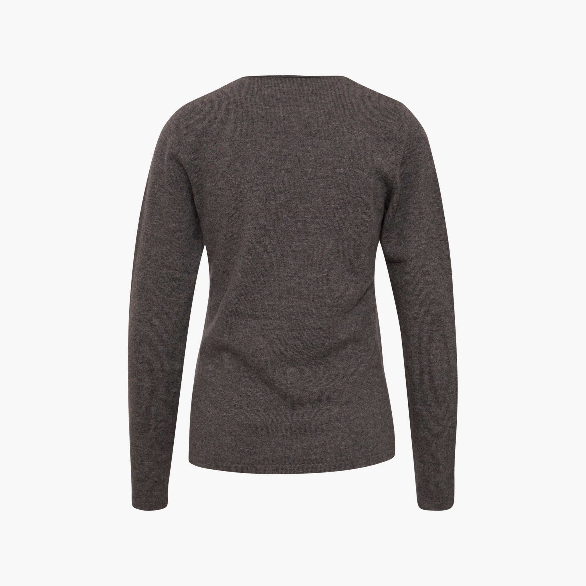V-Pulli Basic Cashmere | dunkelgrau