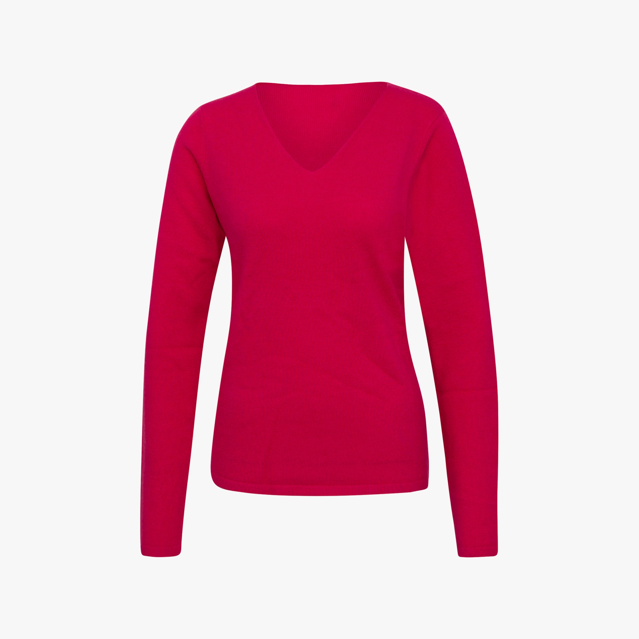 V-Pulli Basic Cashmere | pink