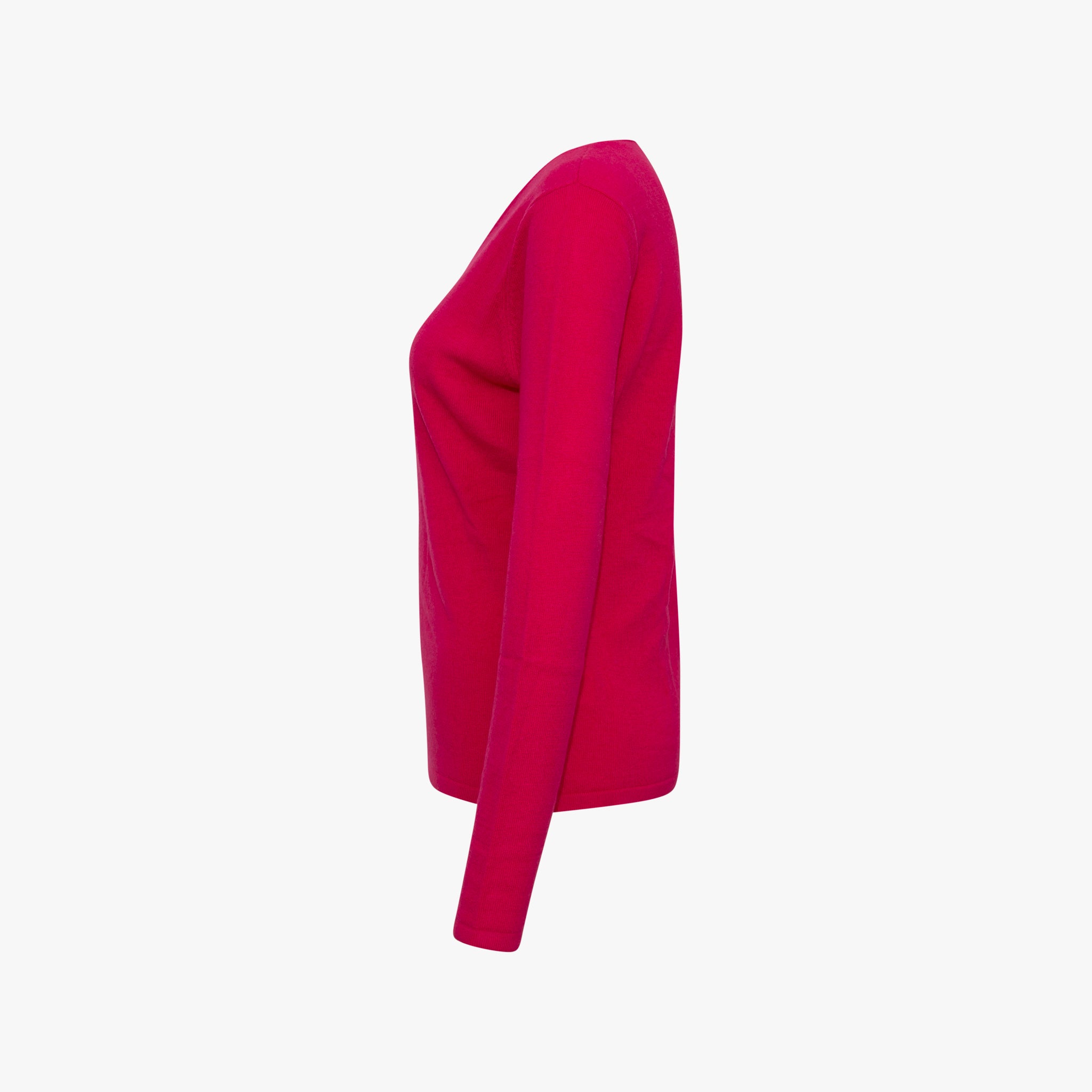 V-Pulli Basic Cashmere | pink