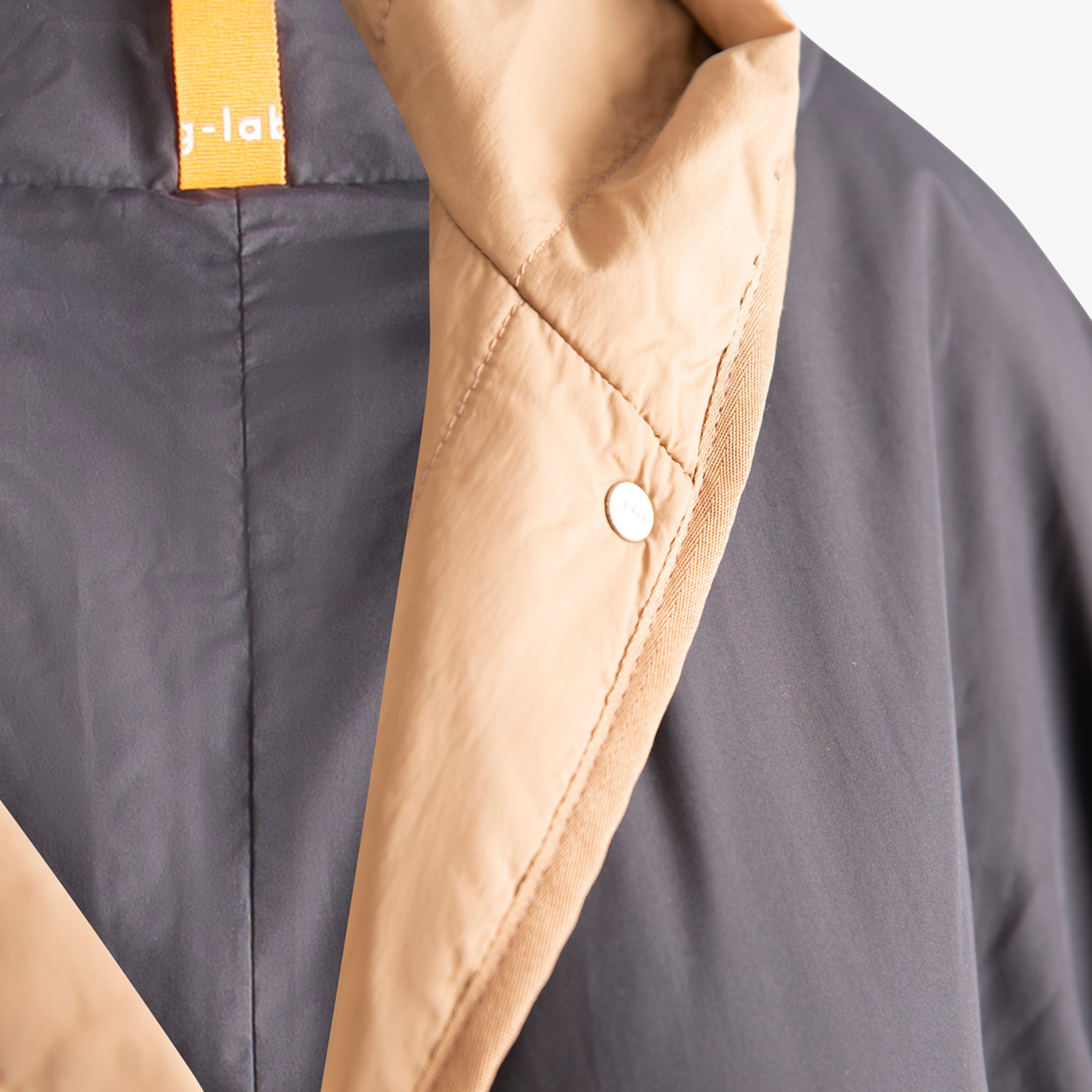 Steppweste lang | sand