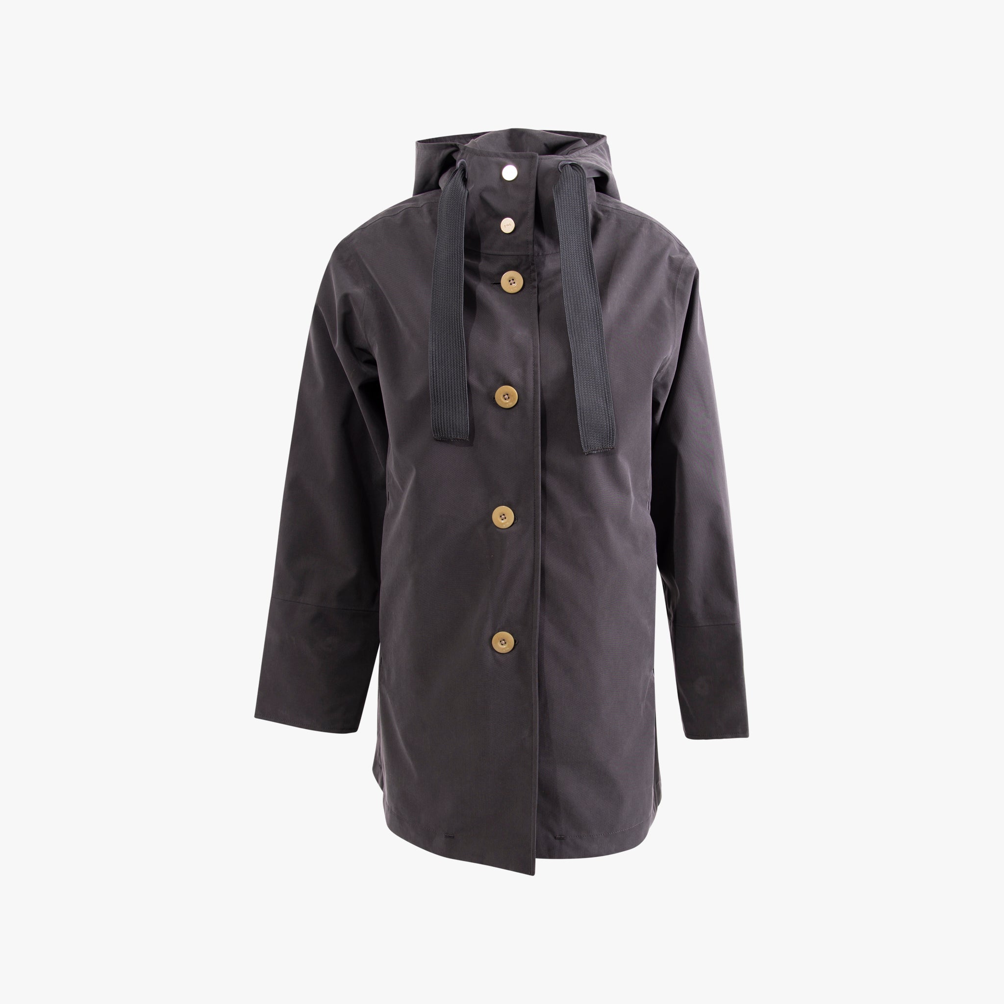 Kurzmantel Kapuze | navy