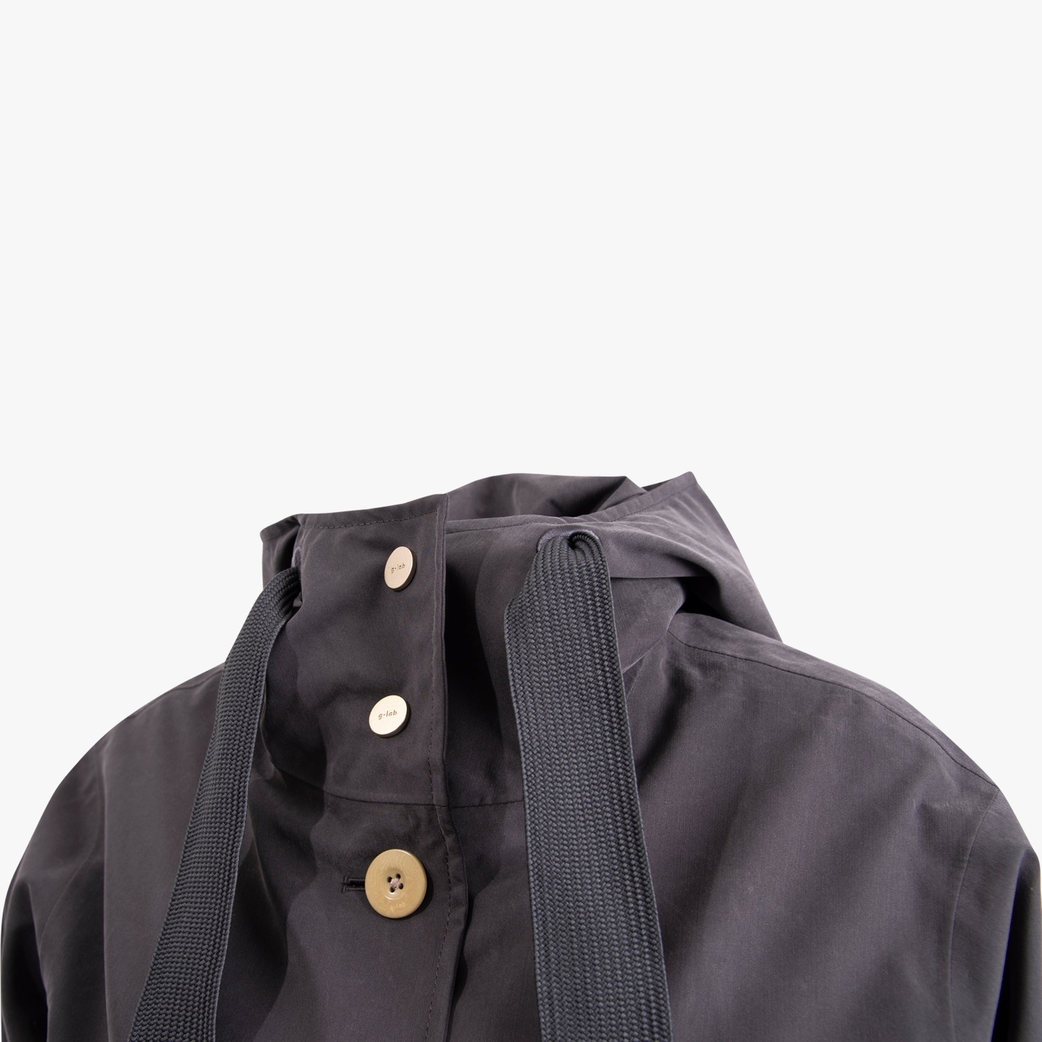 Kurzmantel Kapuze | navy