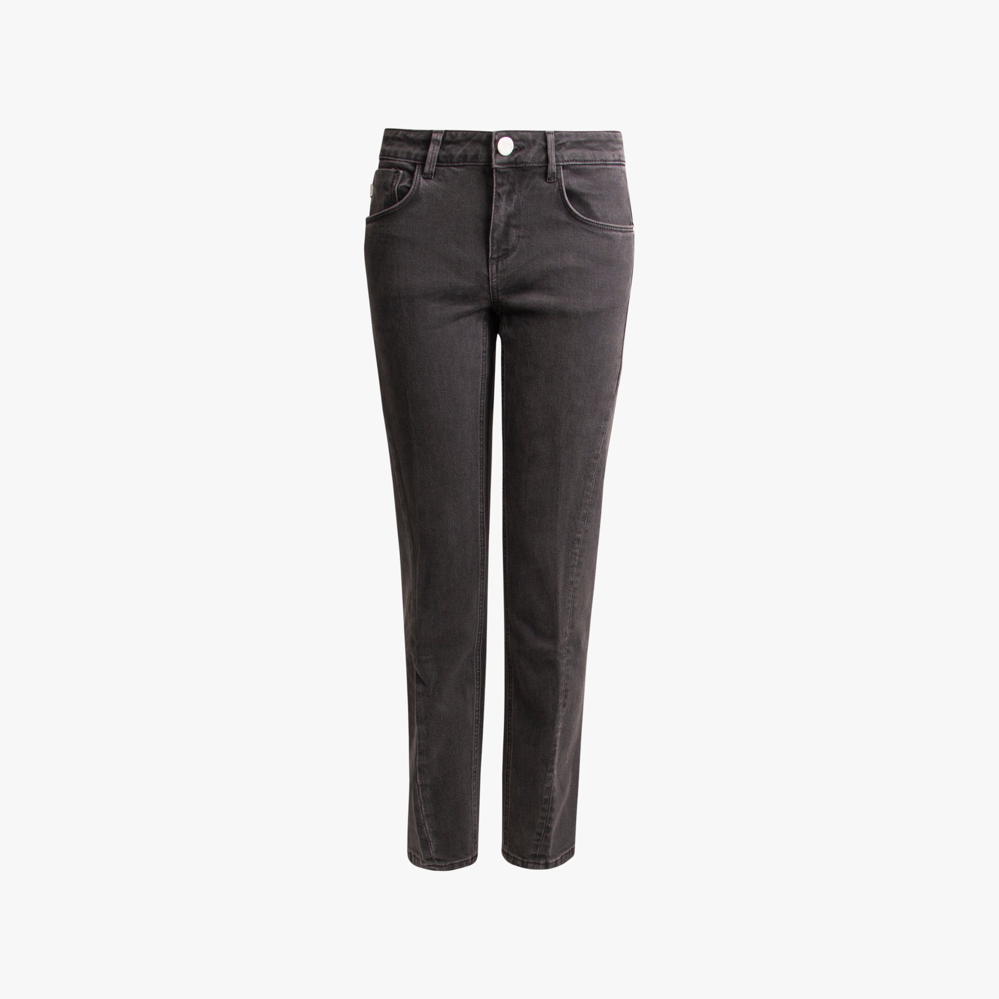 Jeans Rosengarten Twisted | schwarz-grau