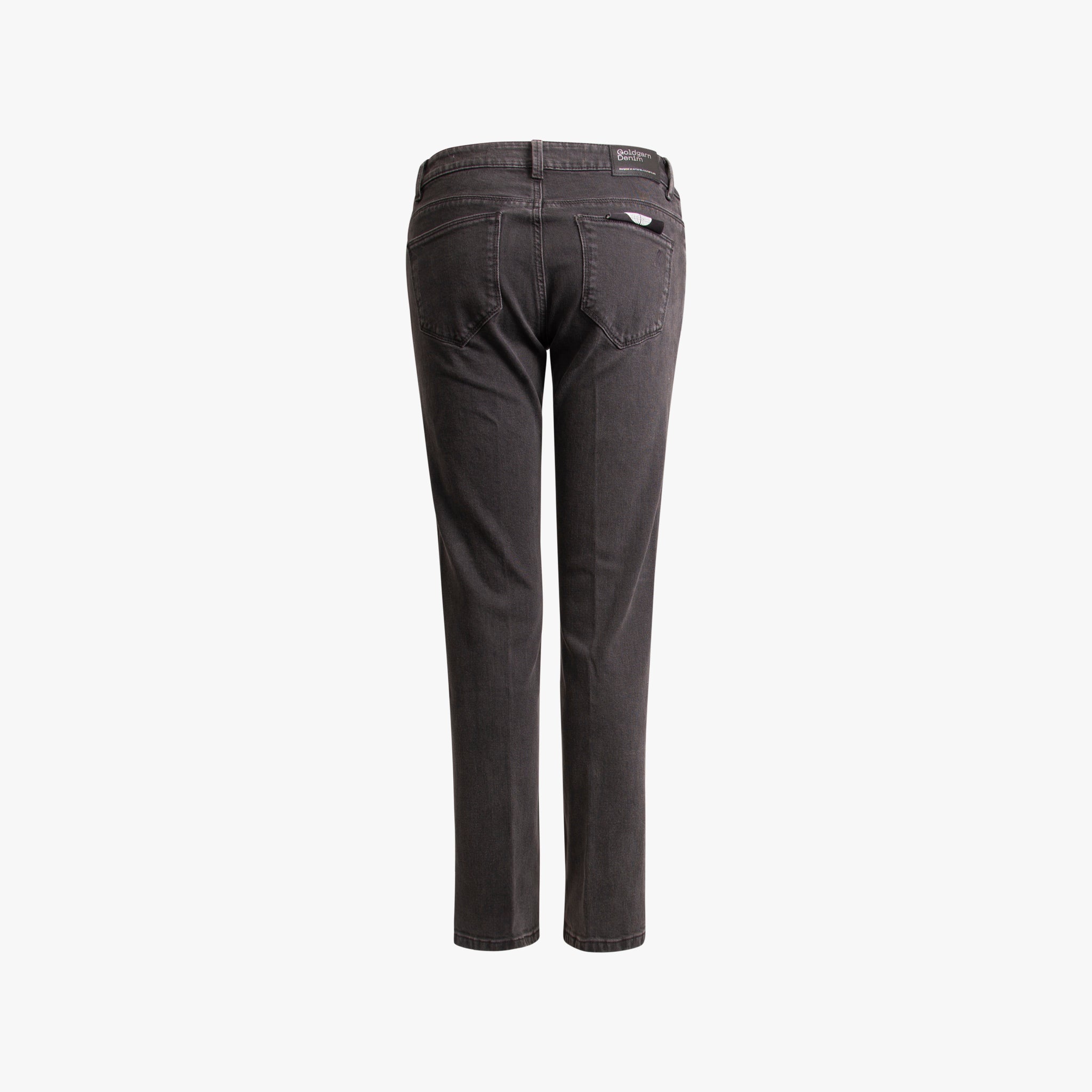 Jeans Rosengarten Twisted | schwarz-grau