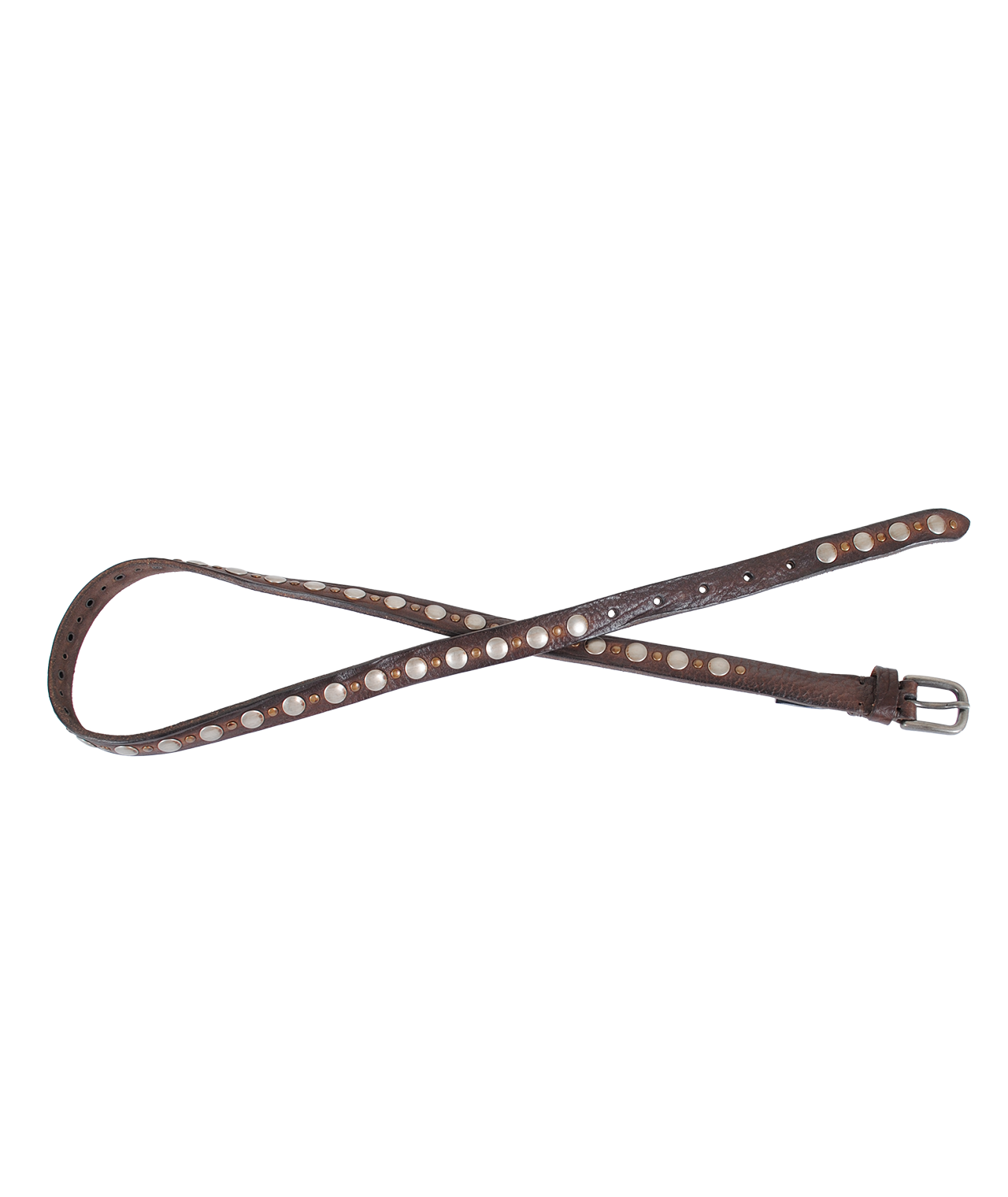 Gürtel Dots 2cm | braun