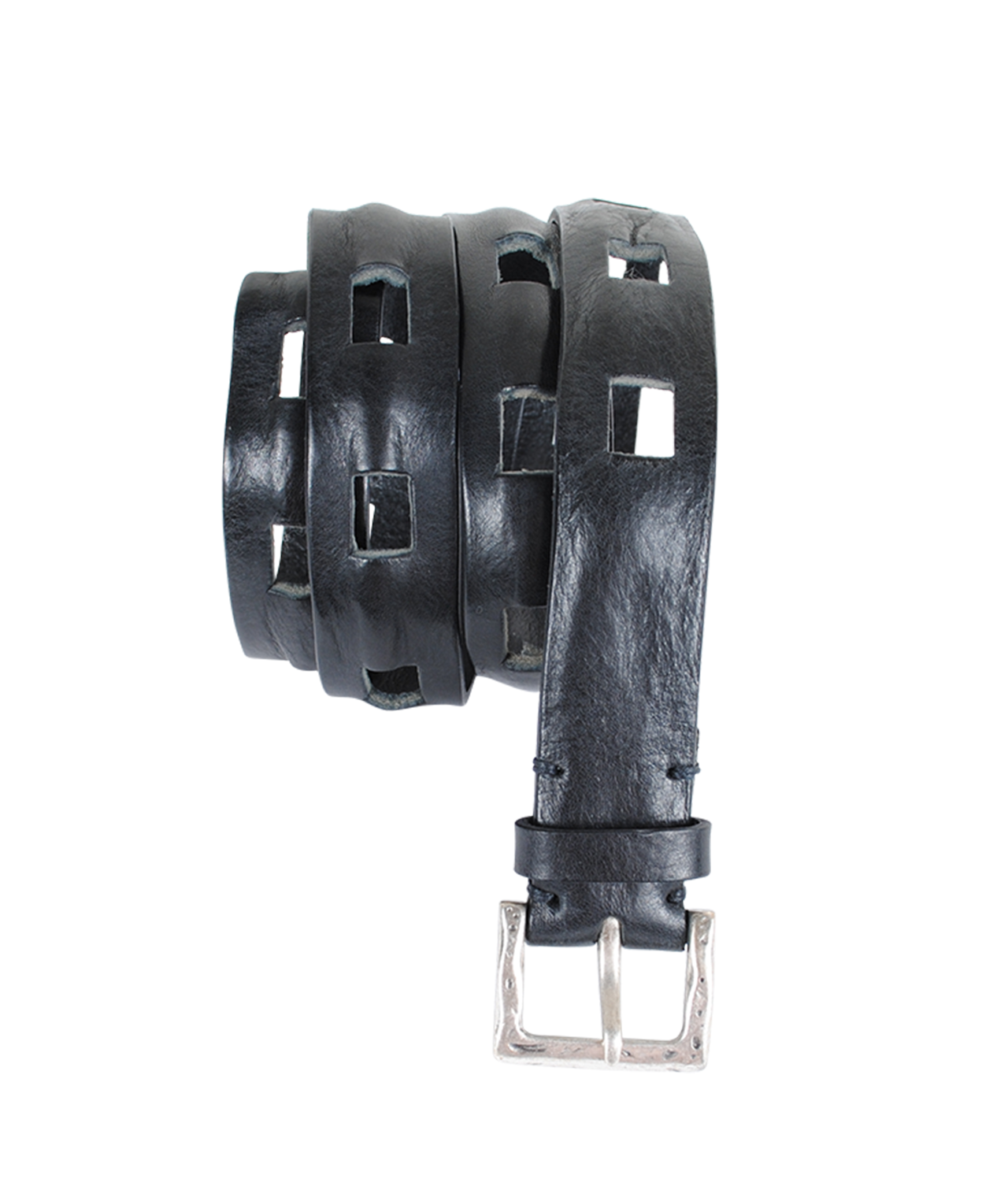 Gürtel Squere Holes 3m | schwarz