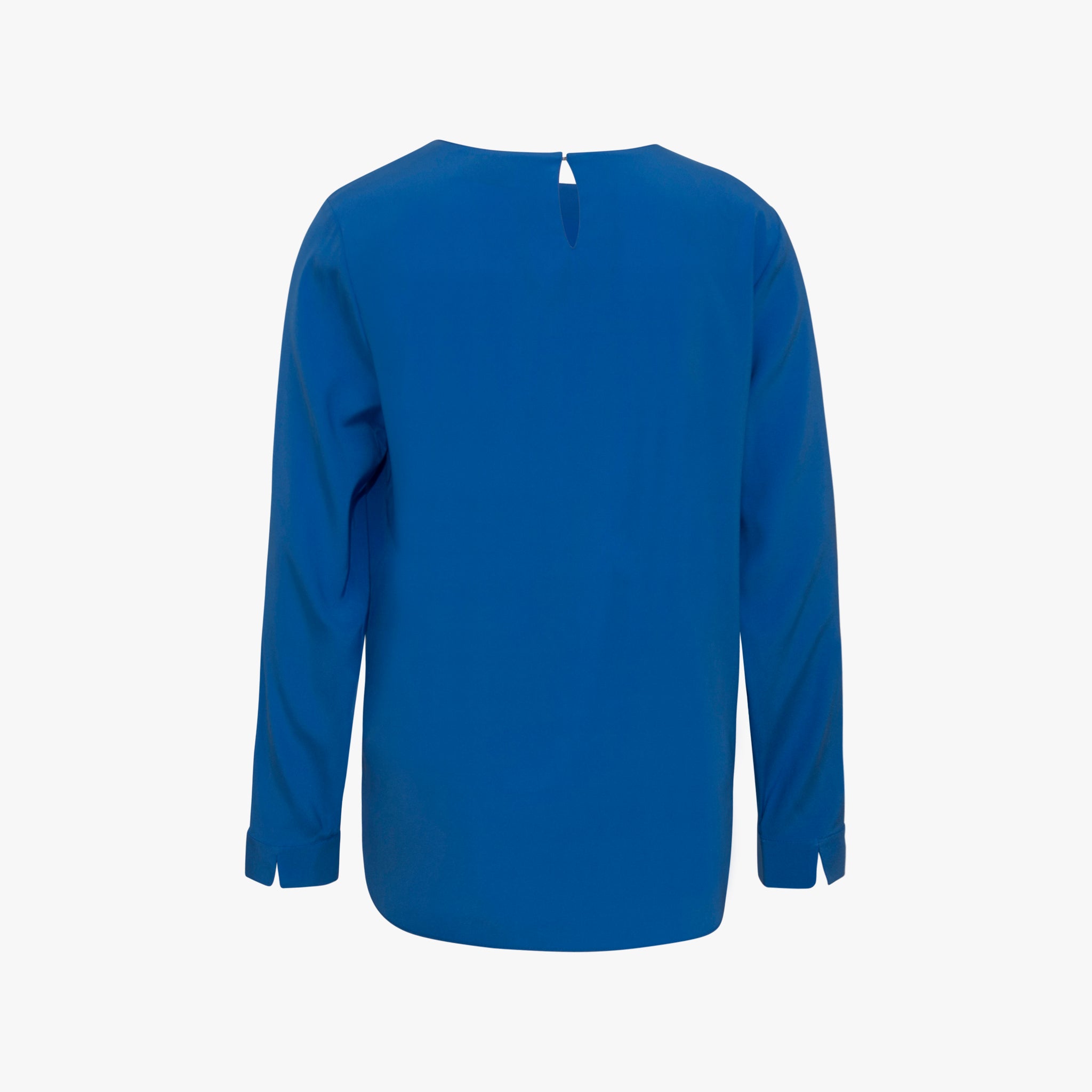 Blusenshirt aus Seide | blau