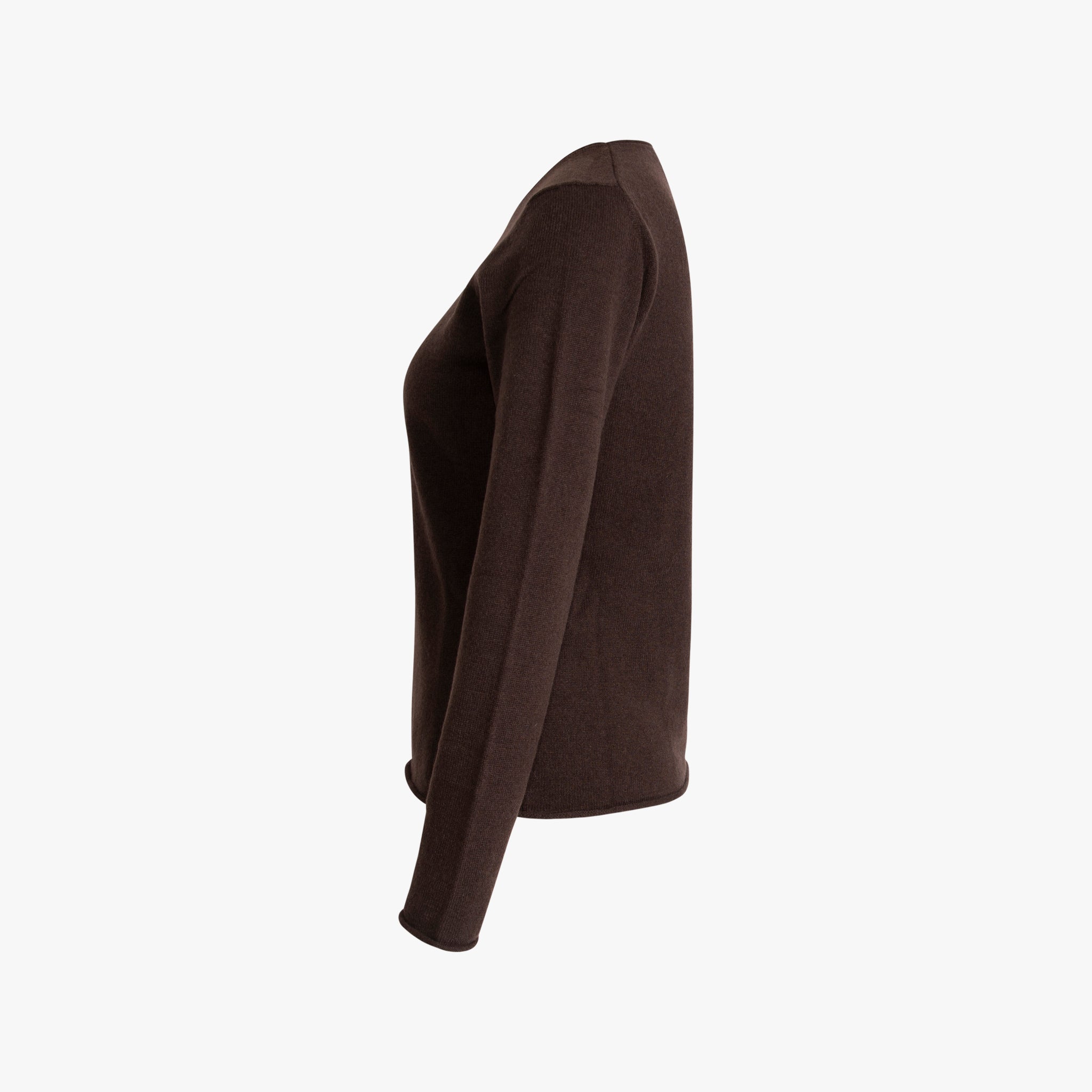 RH-Pullover Cashmere | dunkelbraun