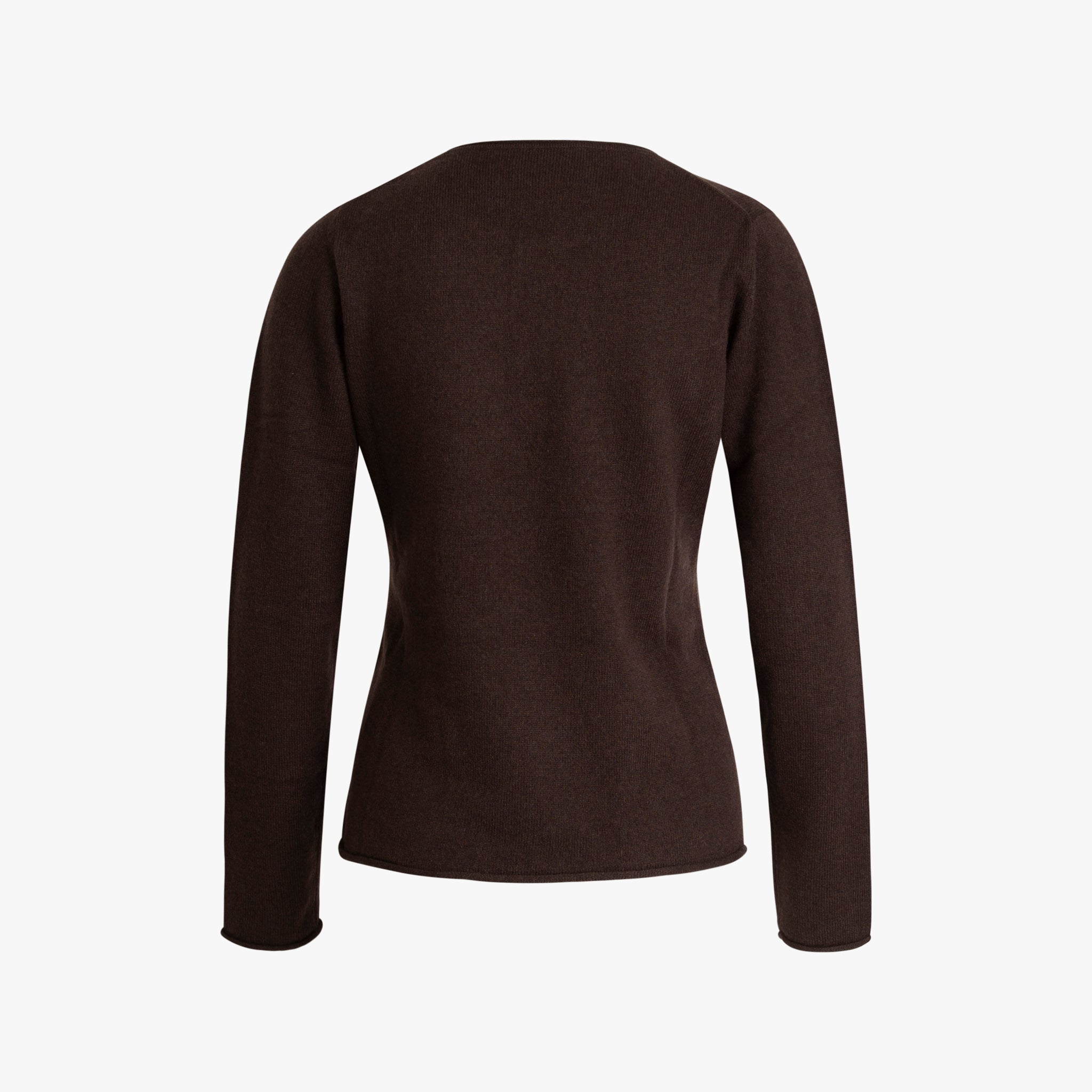 RH-Pullover Cashmere | dunkelbraun
