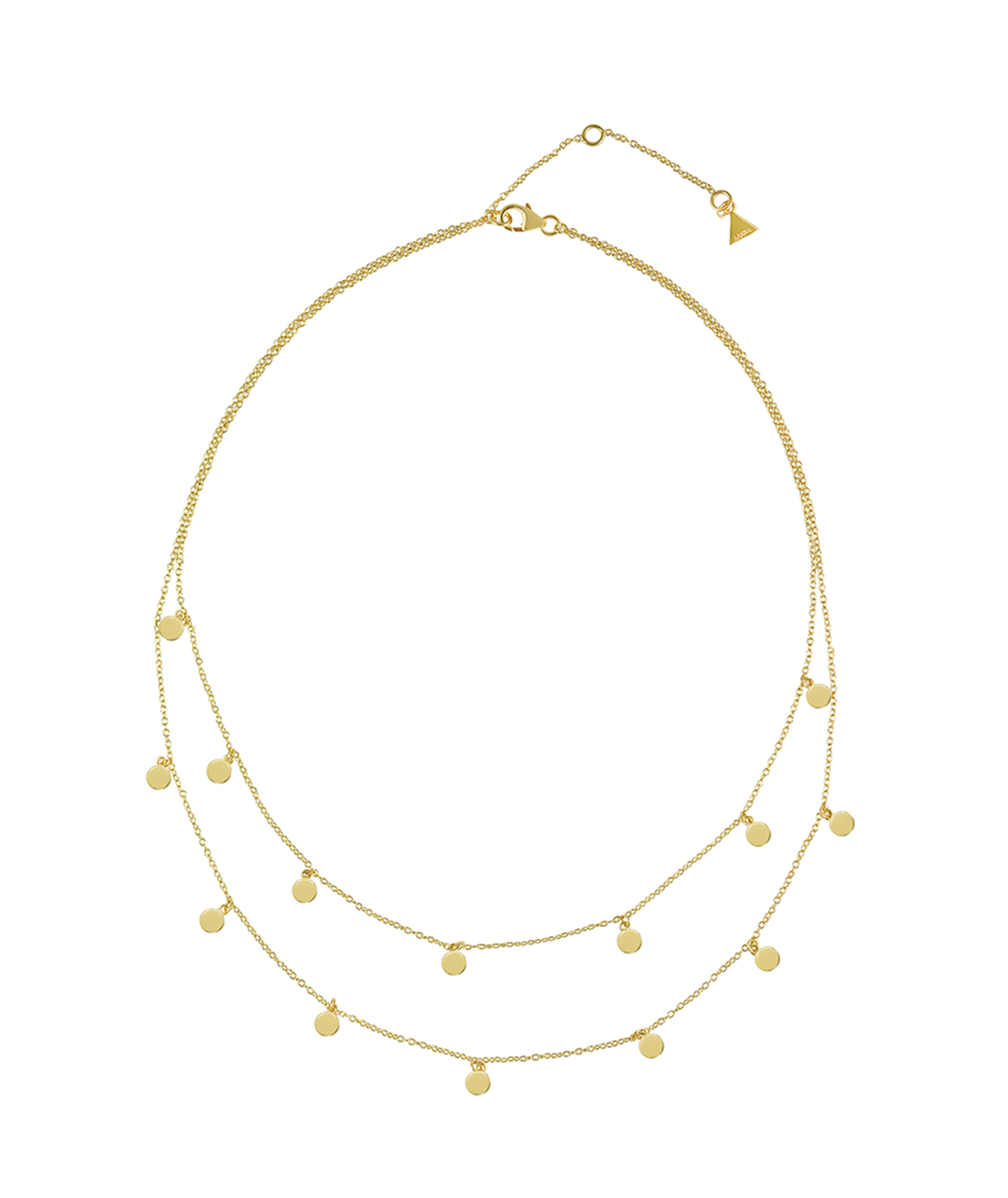 Halskette Discs G | gold