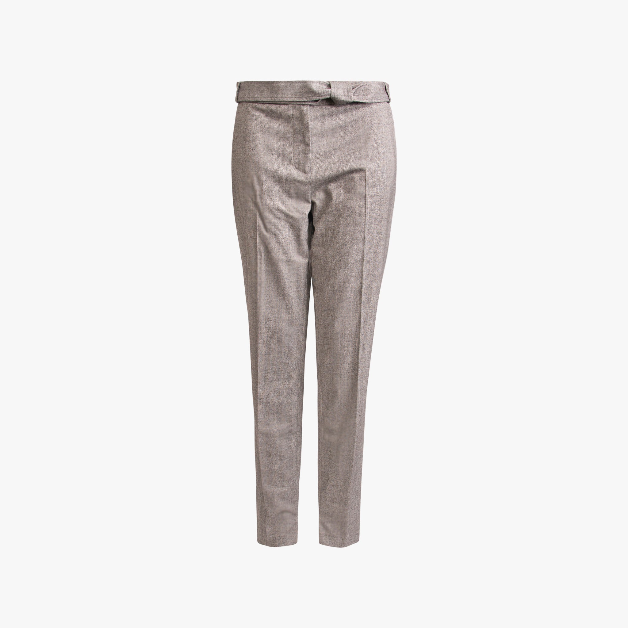 Hose Fischgrat | grau