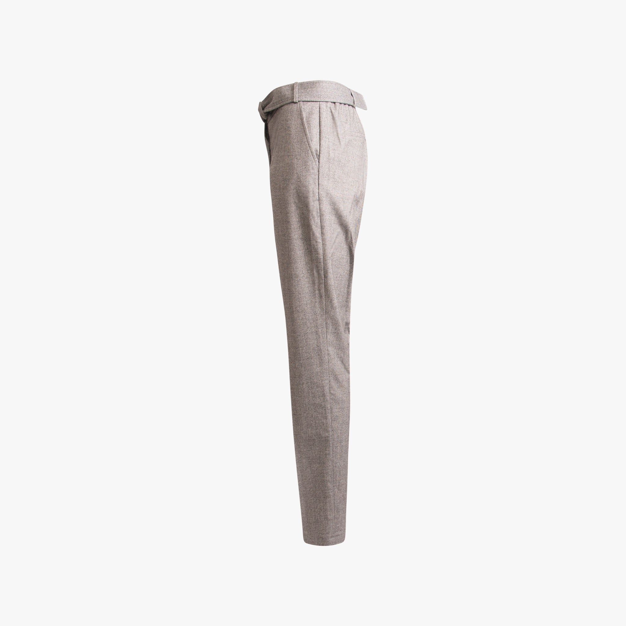 Hose Fischgrat | grau