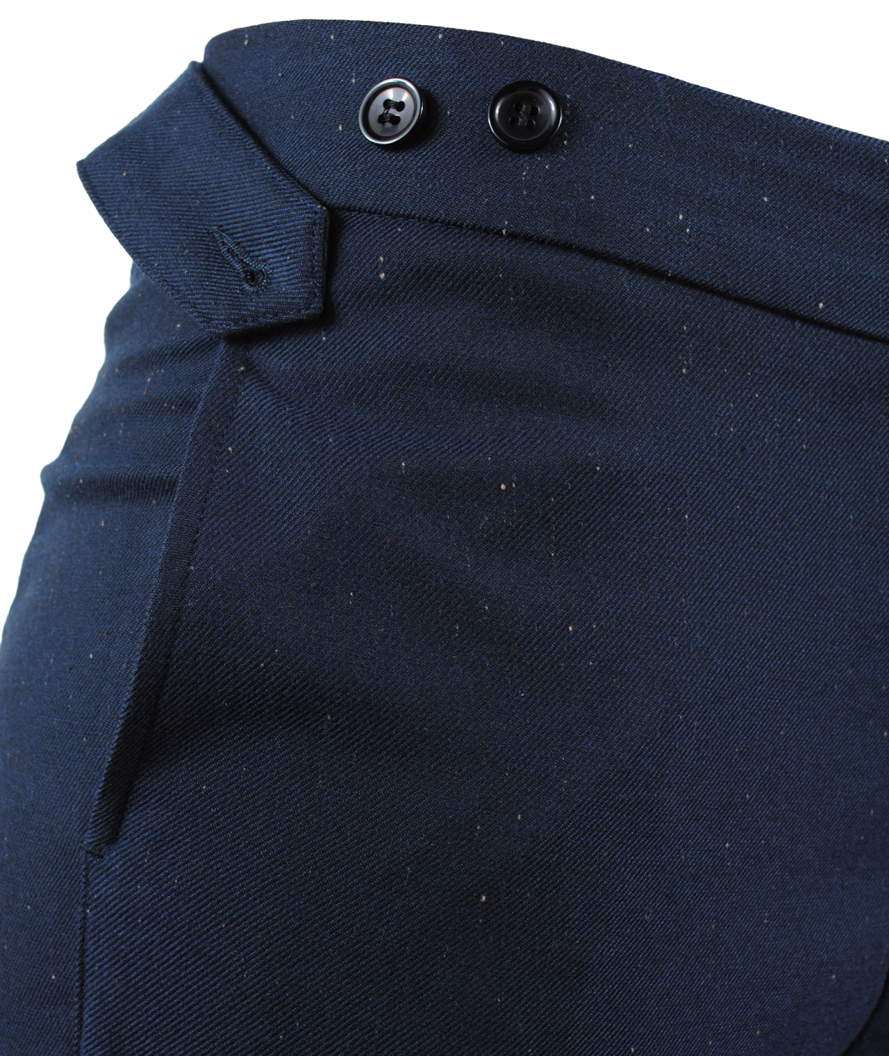 Hose Tweedoptik | navy