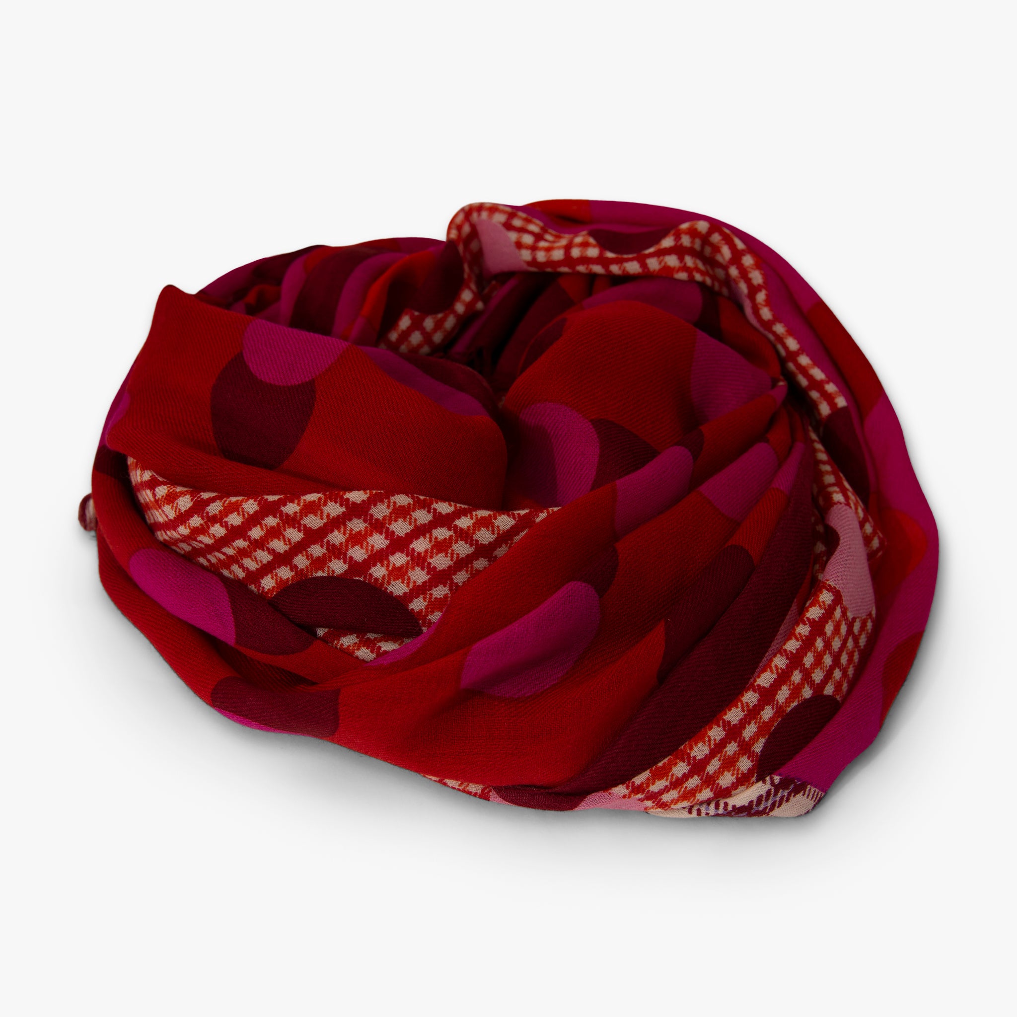 Schal Dotprint | rose