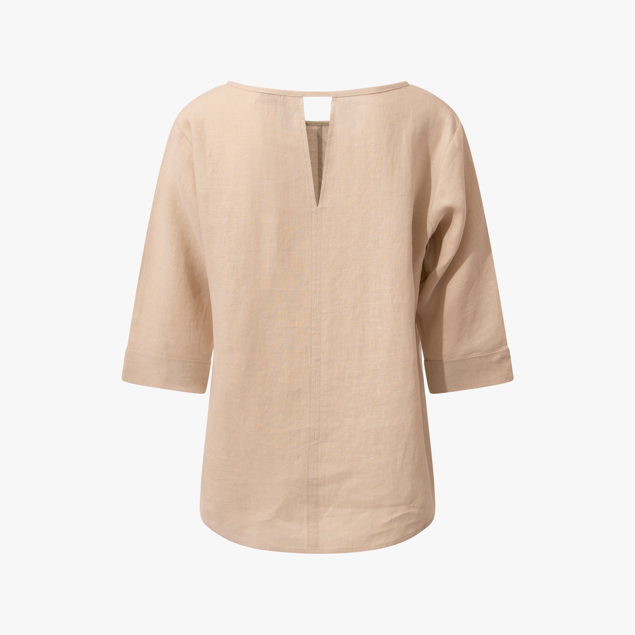 Blusenshirt Leinen | beige
