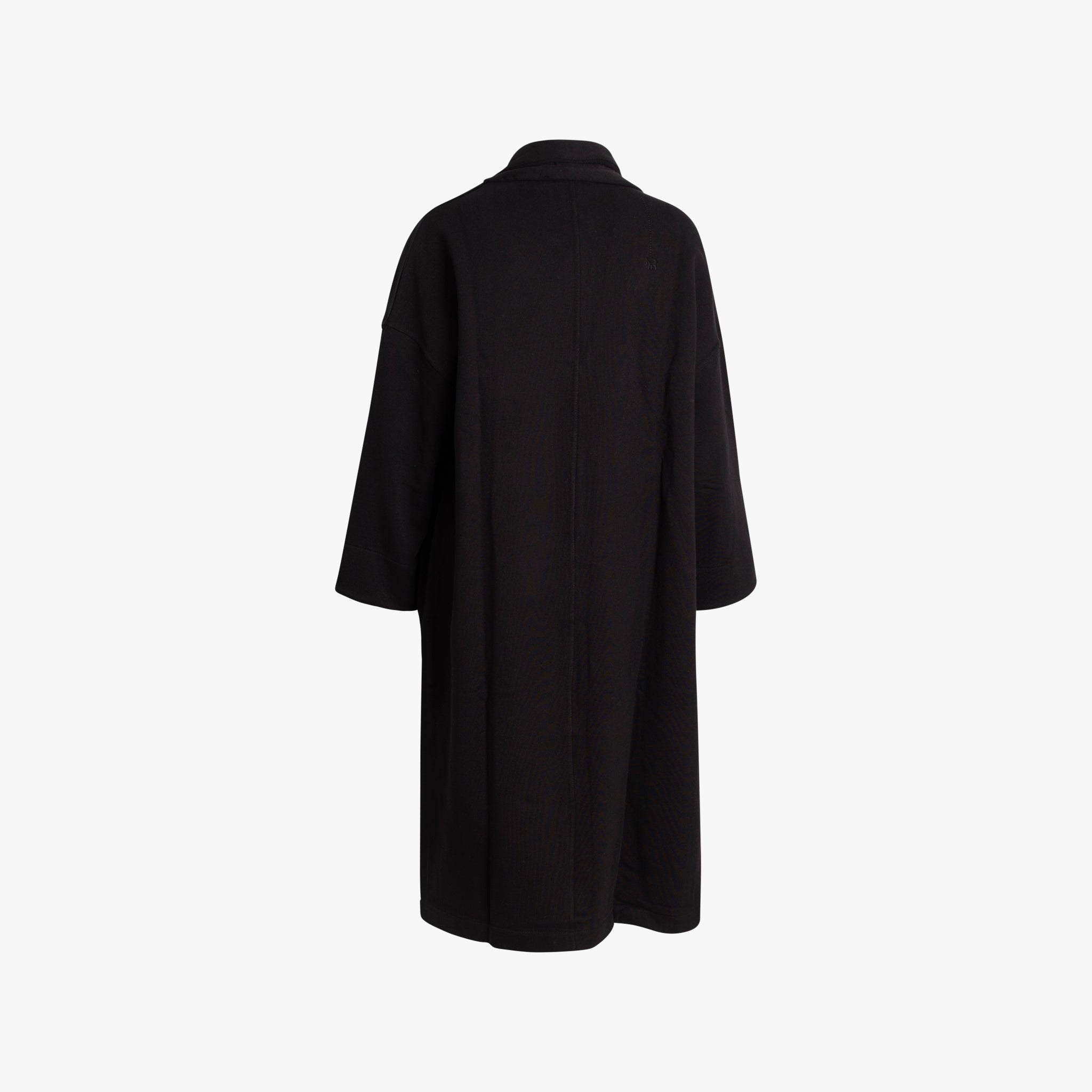 Jerseymantel | schwarz