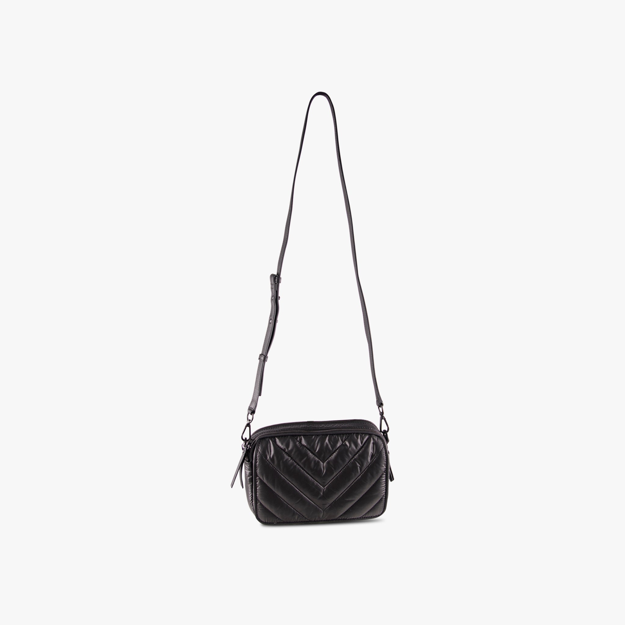 Cross Body Flap Bag | schwarz
