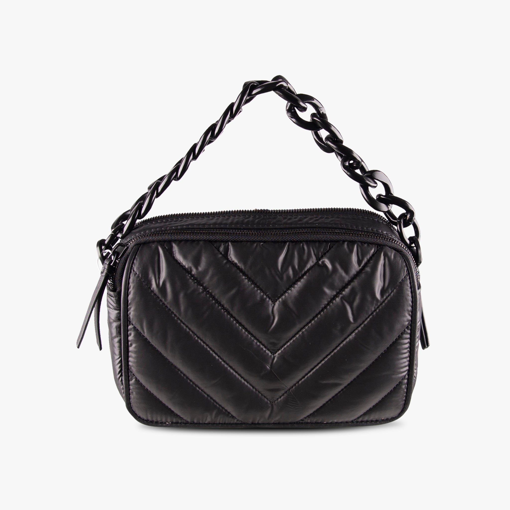 Cross Body Flap Bag | schwarz