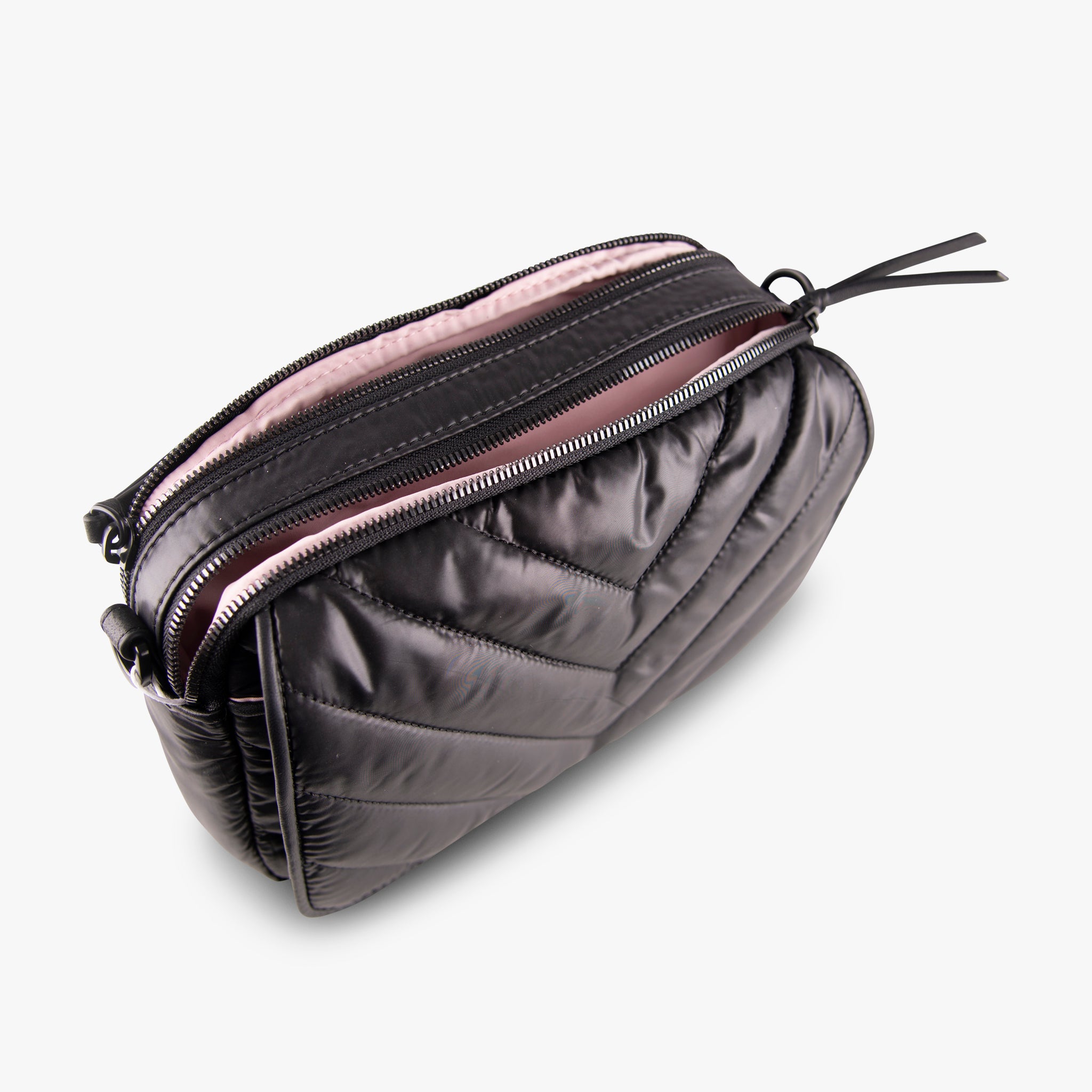 Cross Body Flap Bag | schwarz