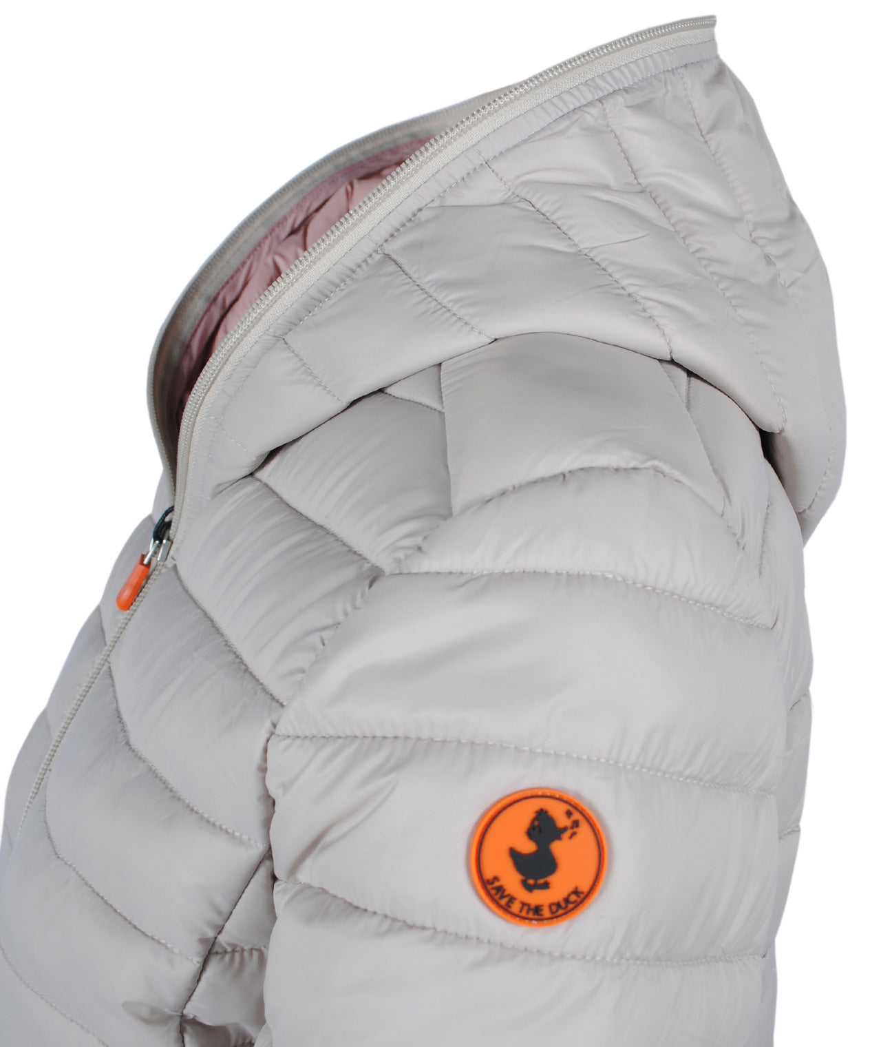 Leichte Steppjacke | hellgrau