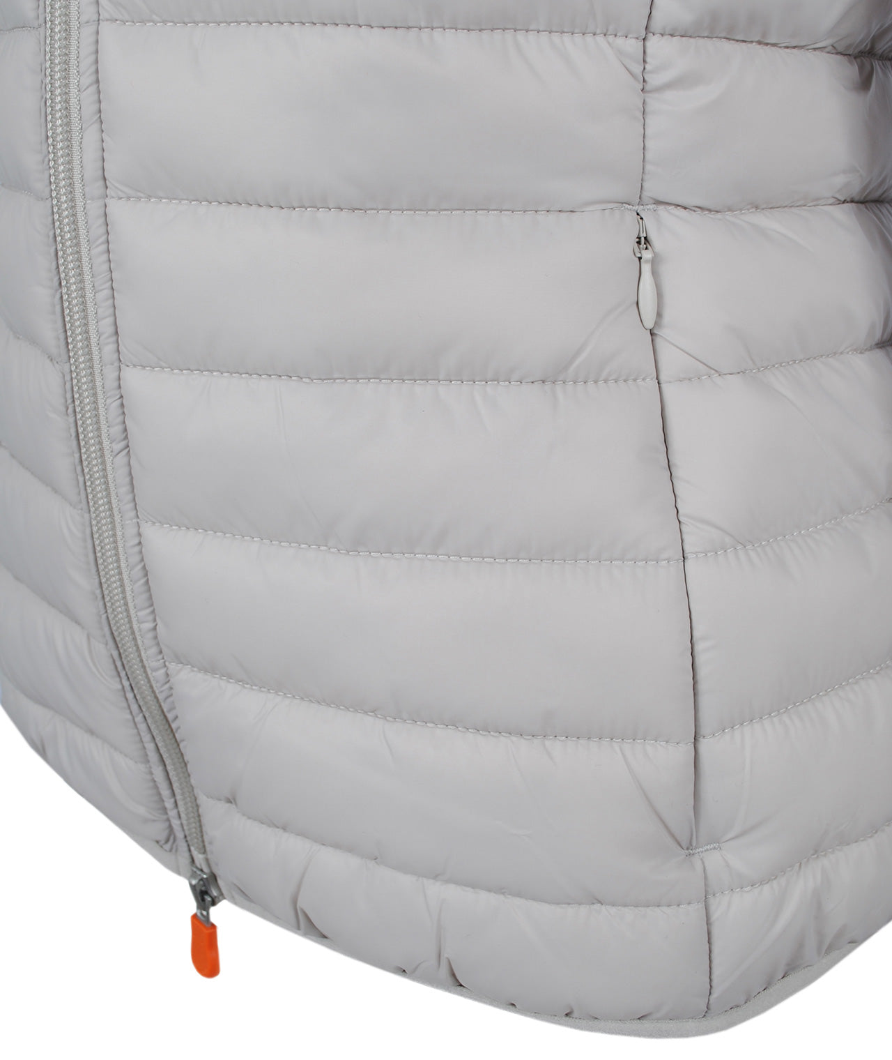 Leichte Steppjacke | hellgrau