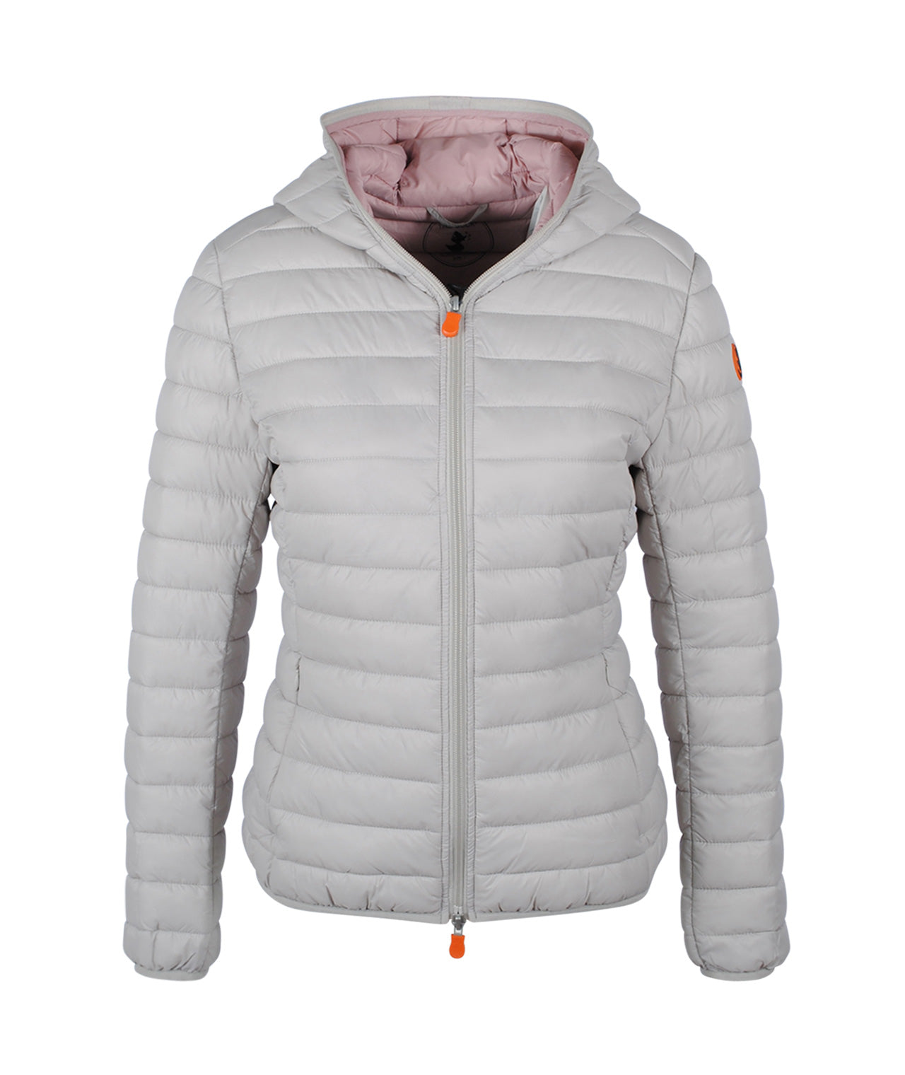 Leichte Steppjacke | hellgrau