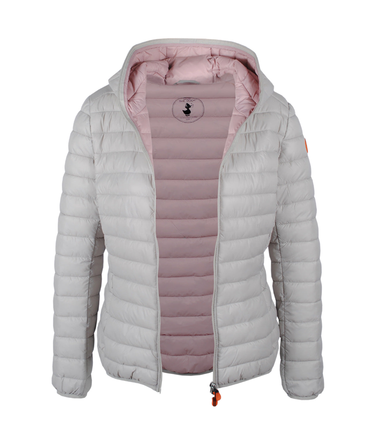 Leichte Steppjacke | hellgrau