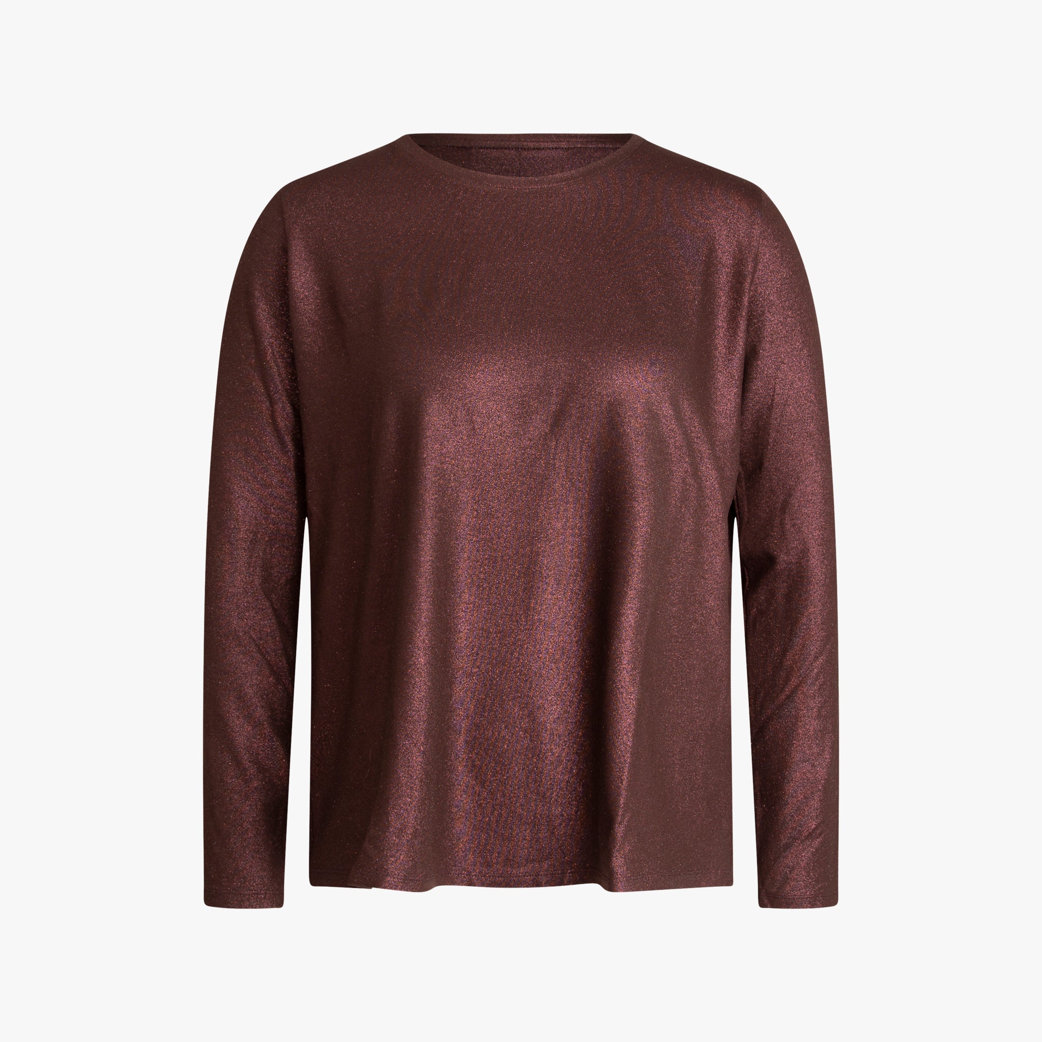 1/1 RH-Shirt Glitzer | aubergine