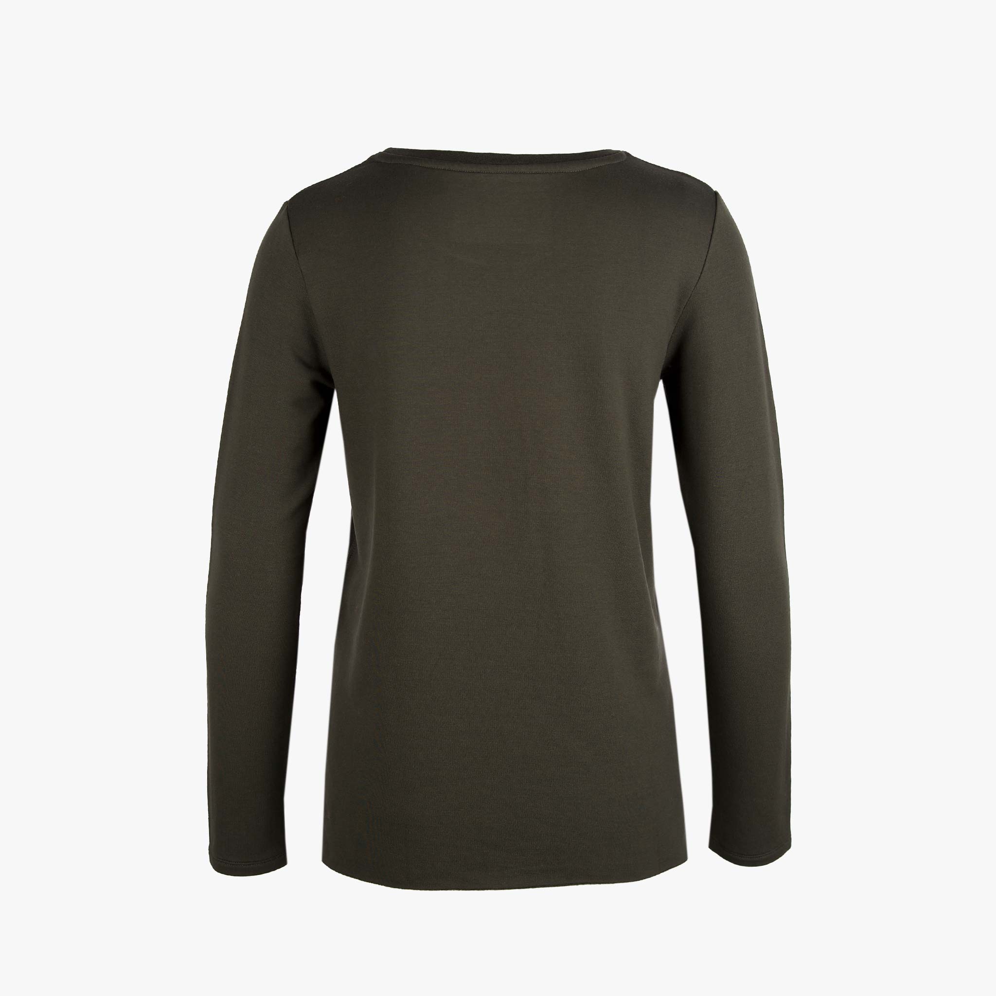 Majestic Shirt flauschig | dunkelgrün