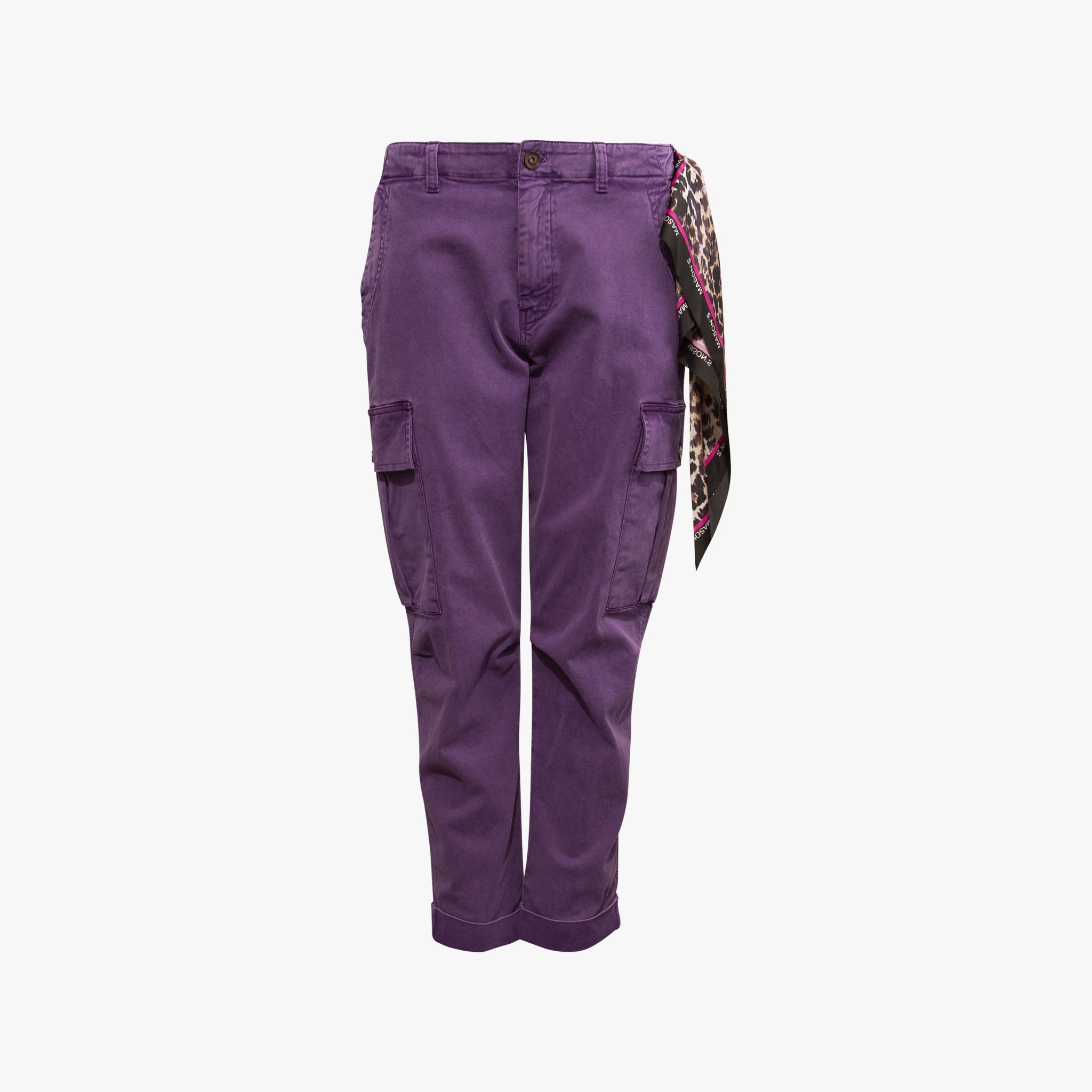 Cargohose | violett