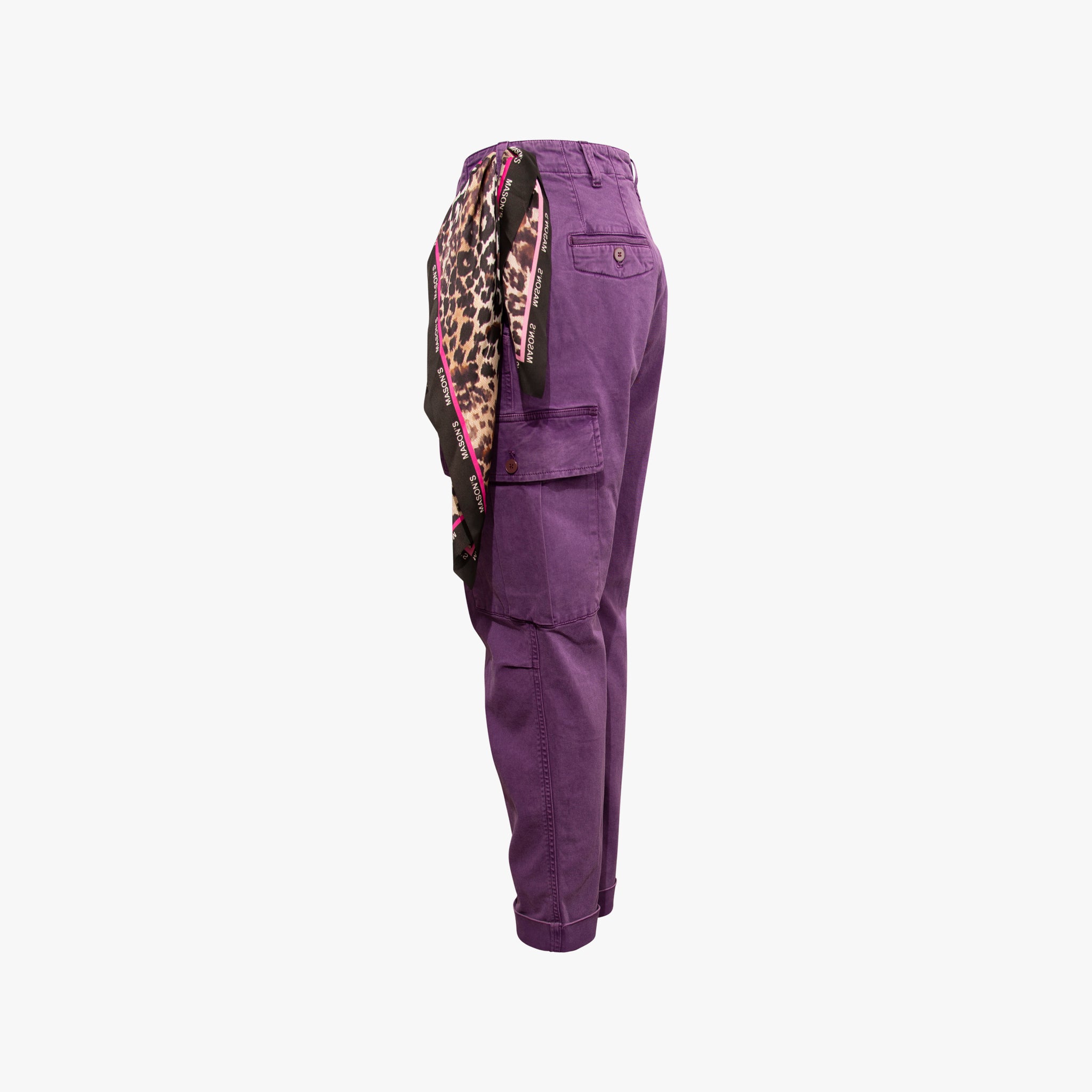 Cargohose | violett