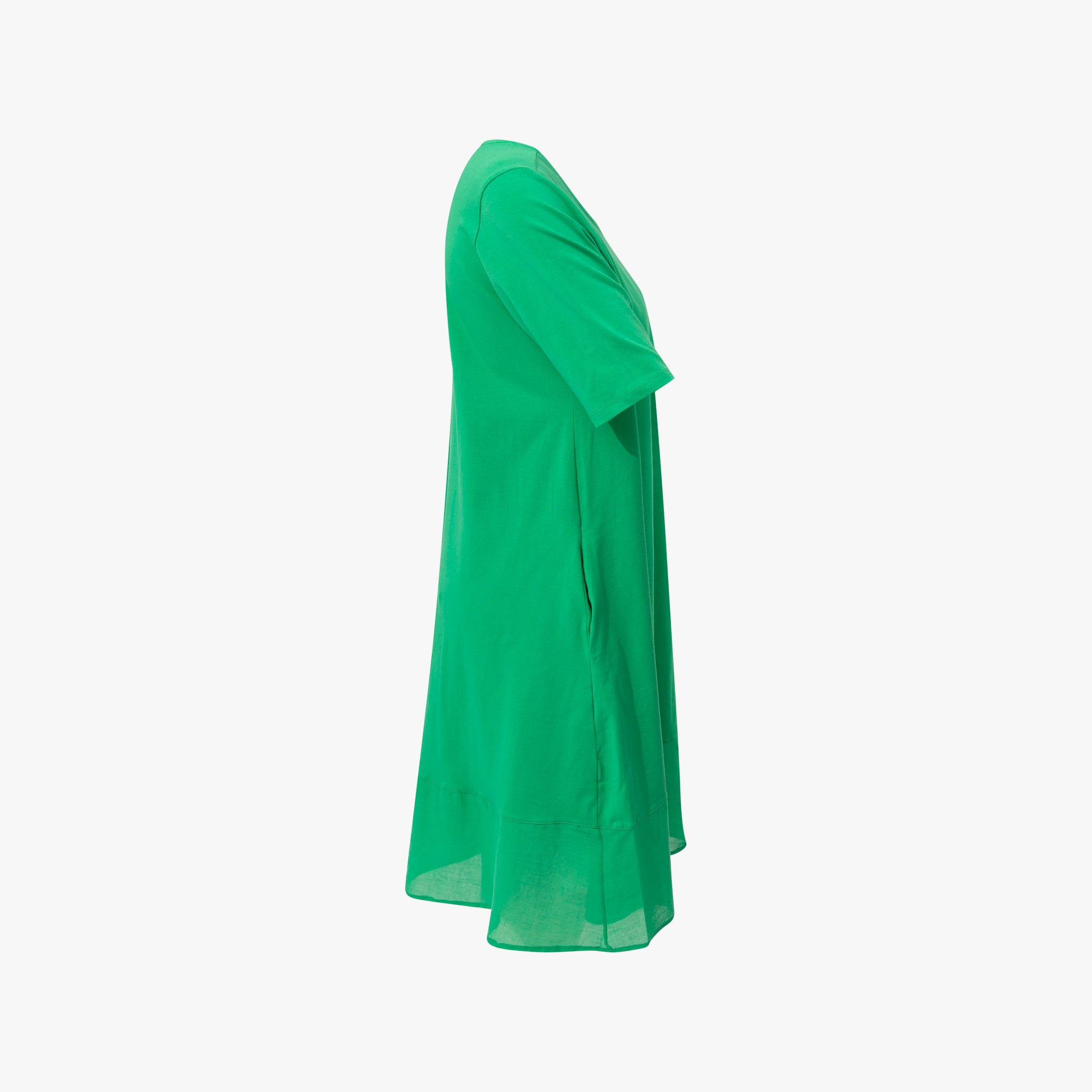 Jerseykleid ausgestellt | gras