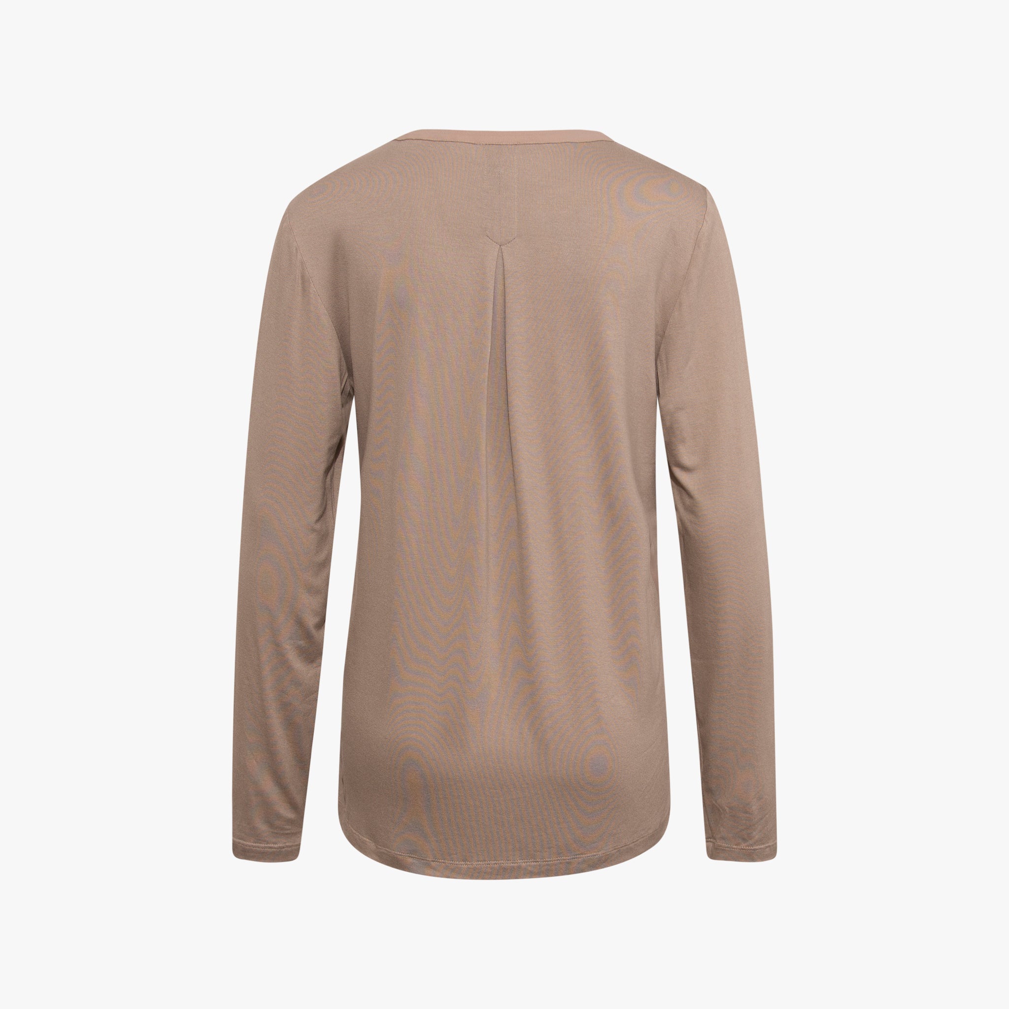 Blusenshirt Basic | taupe