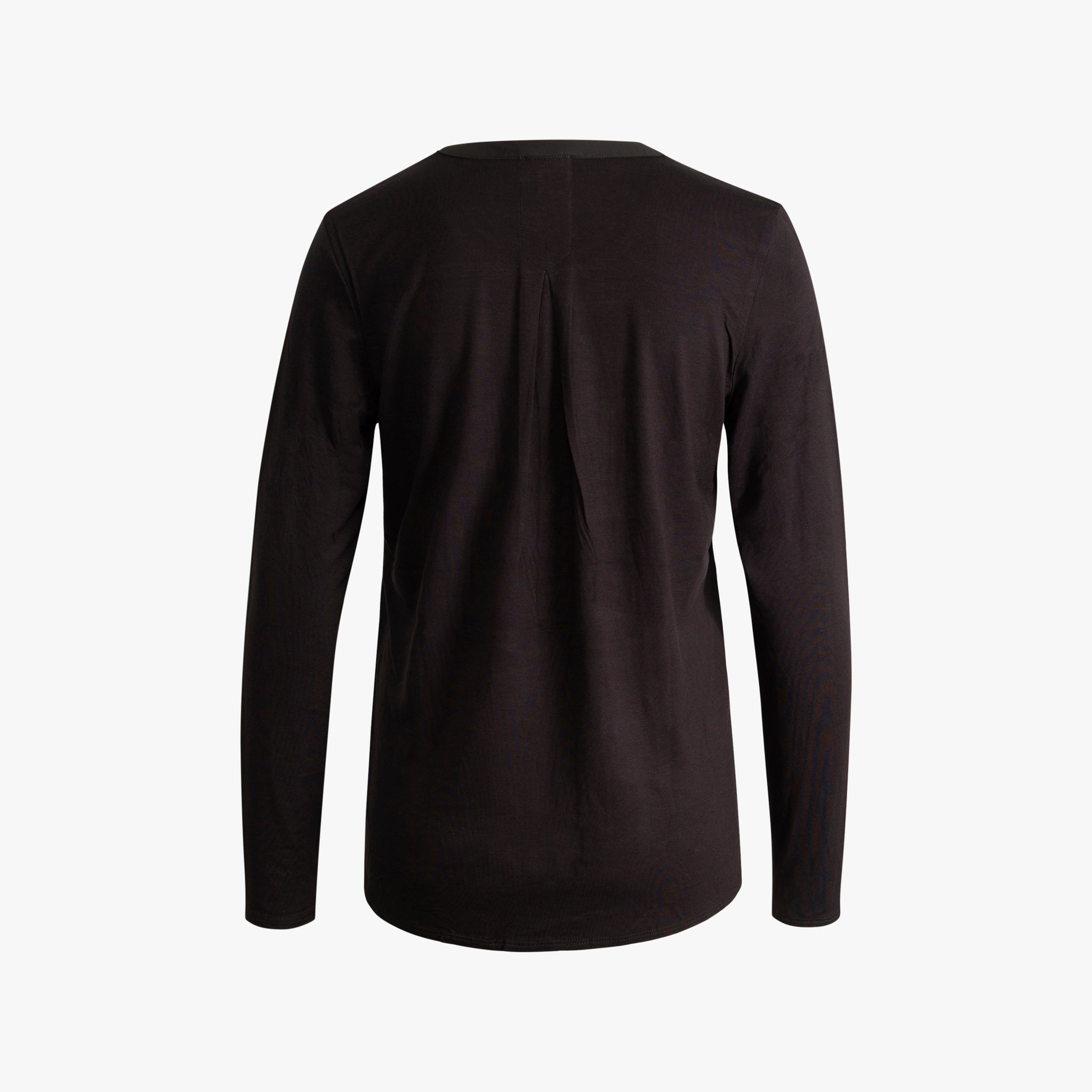 Blusenshirt Basic | schwarz