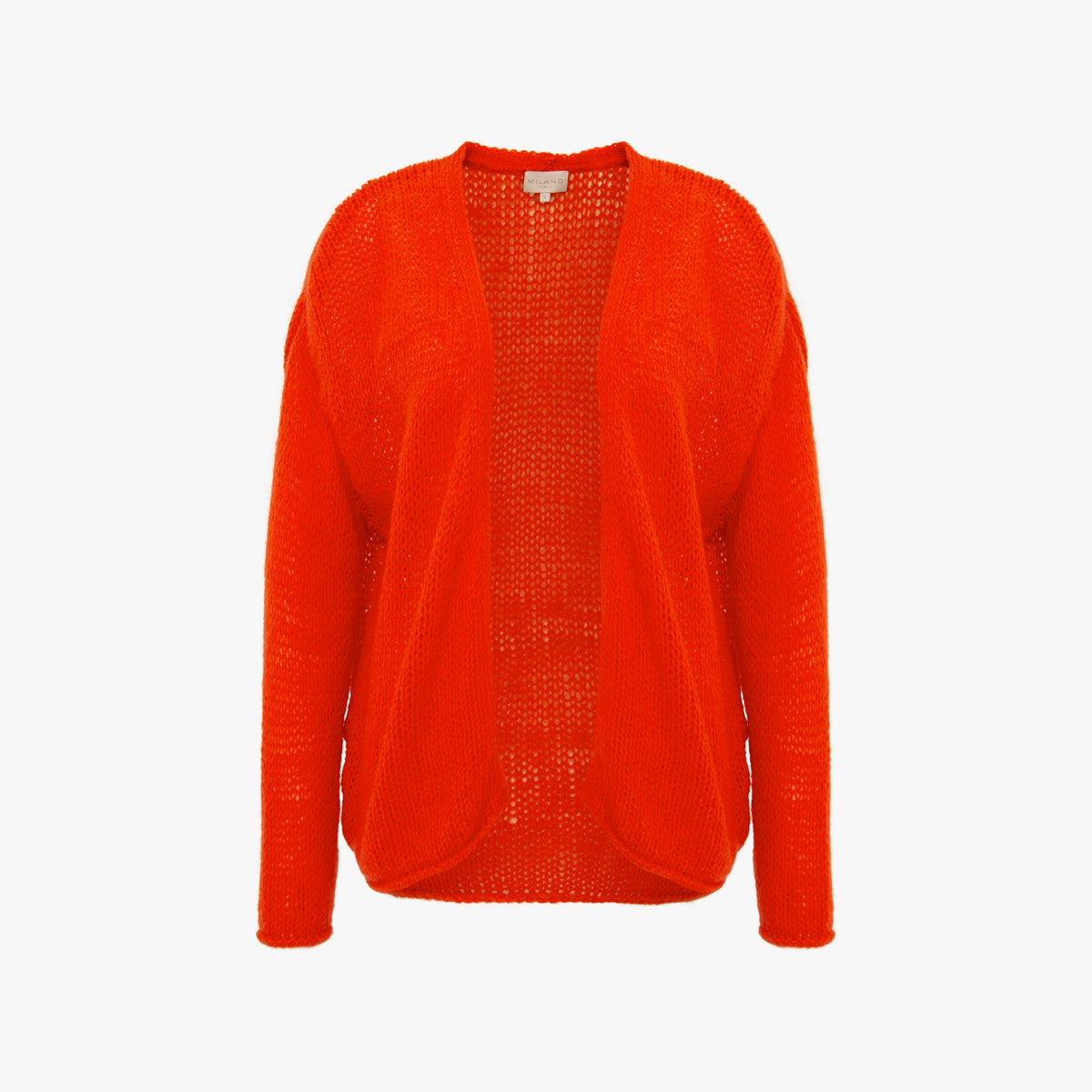 Milano Italy Cardigan open | orange