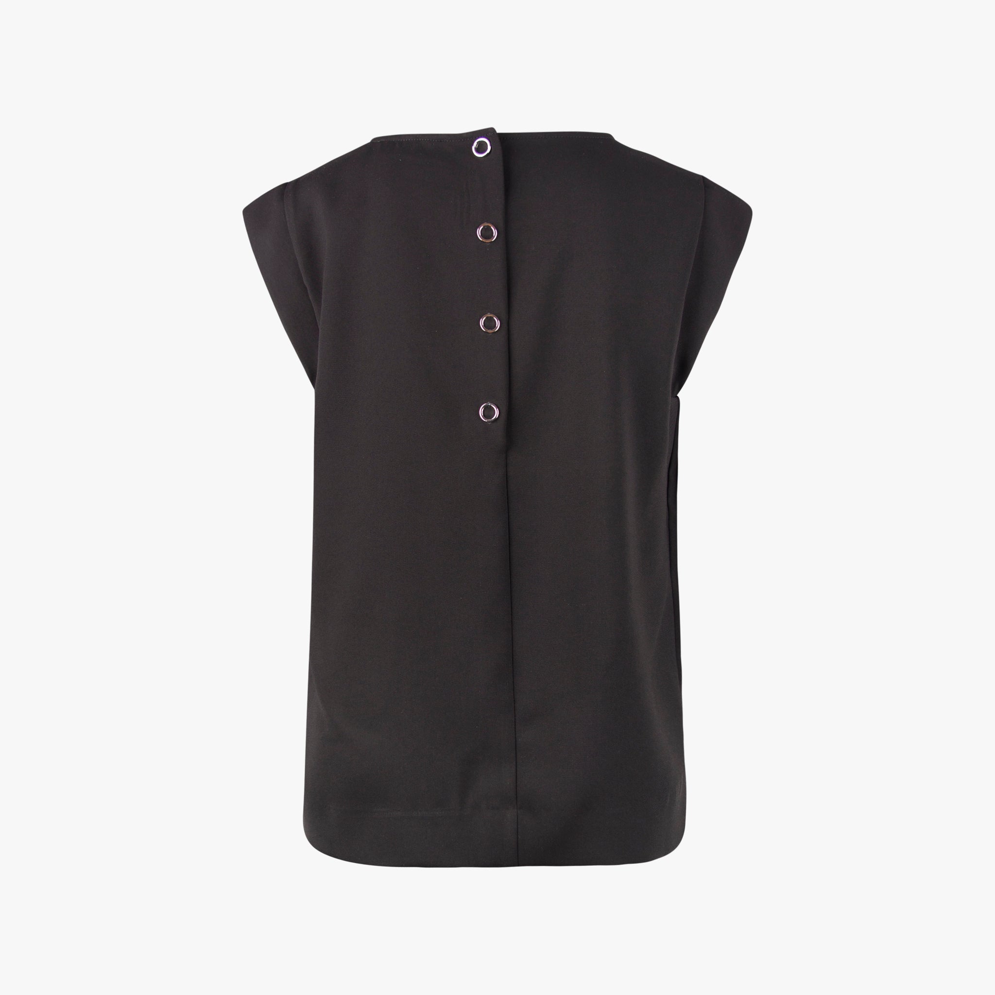 Mos Mosh Blusentop uni | schwarz