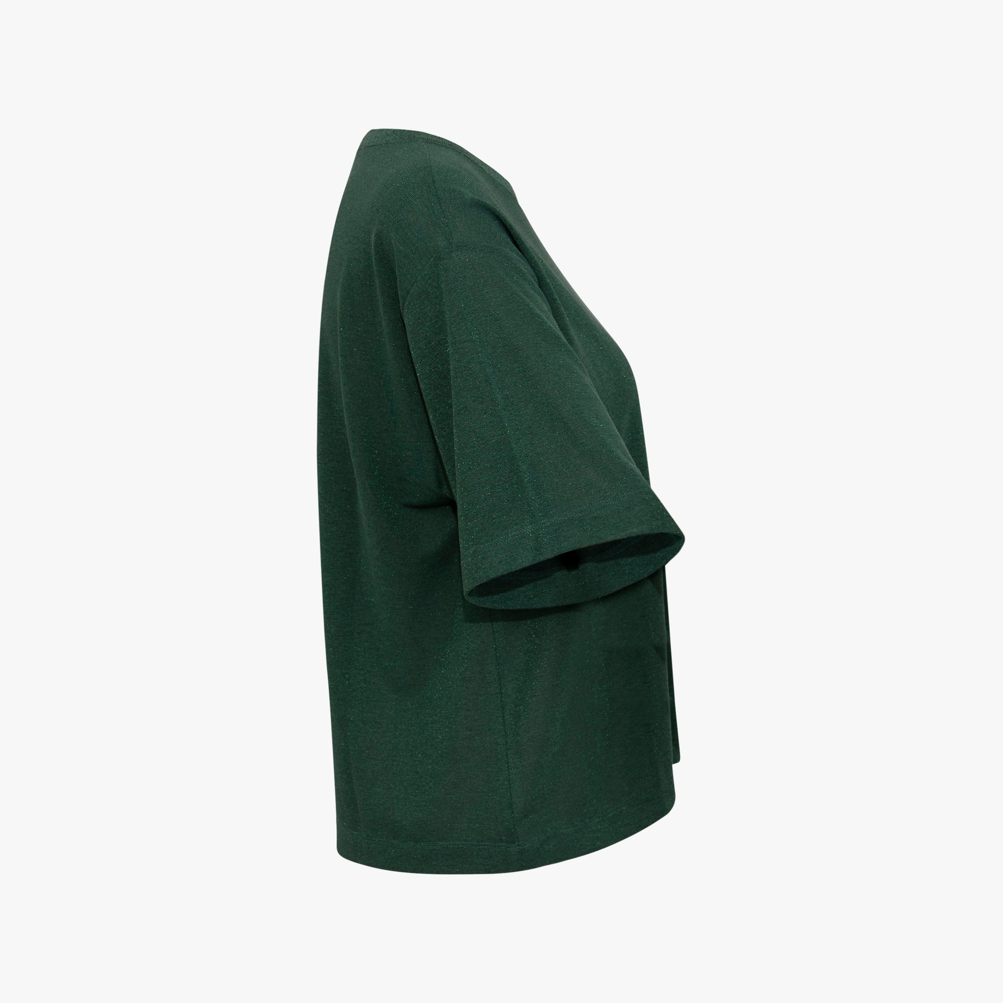 T-Shirt Lurex | türkis