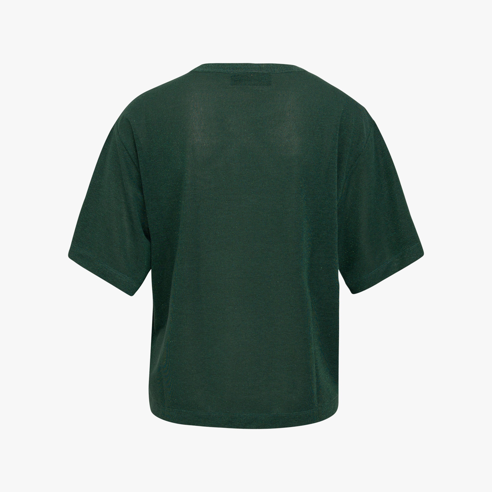 T-Shirt Lurex | türkis
